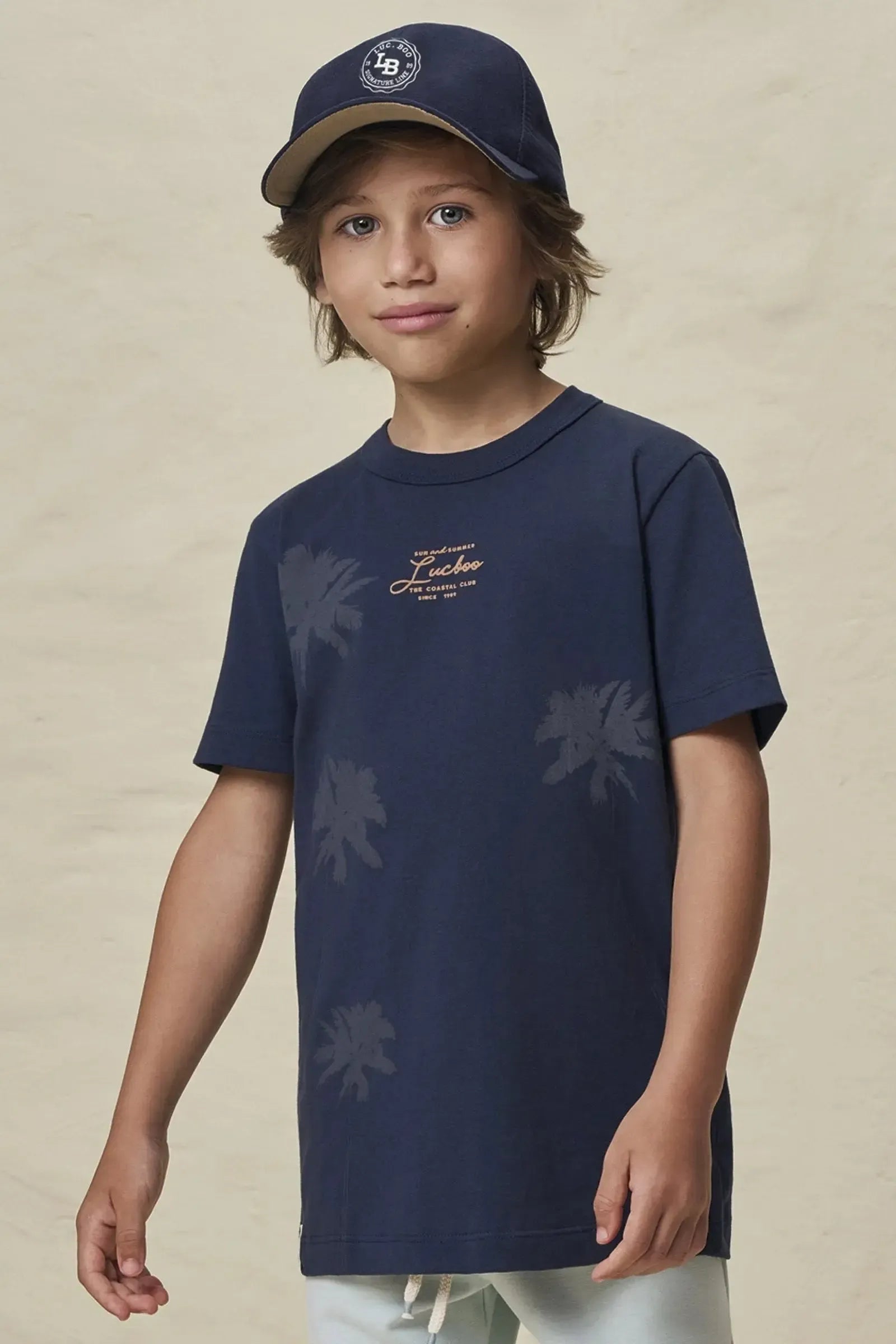 Camiseta em Meia Malha 98752 LucBoo Infantil Menino