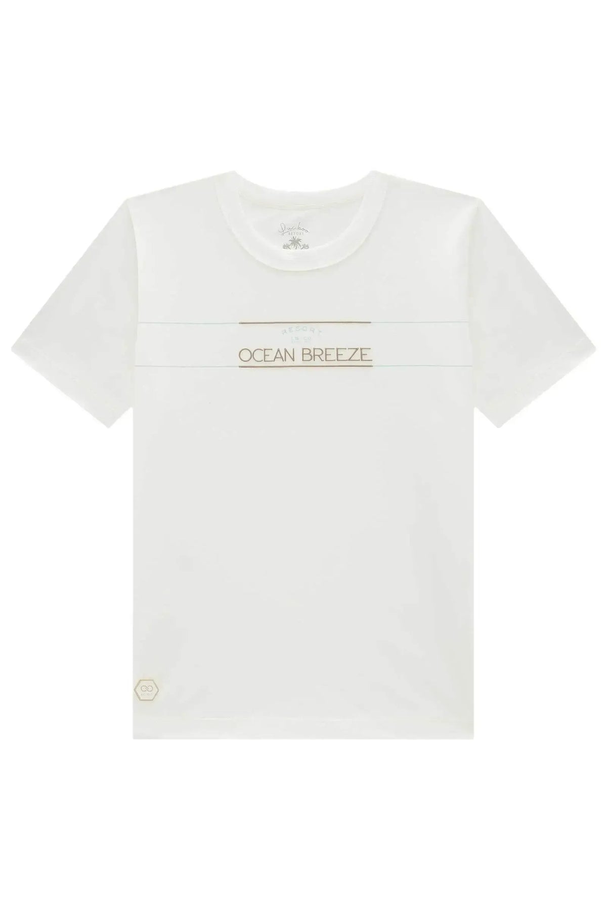 Camiseta em Meia Malha 99041 LucBoo Infantil Menino