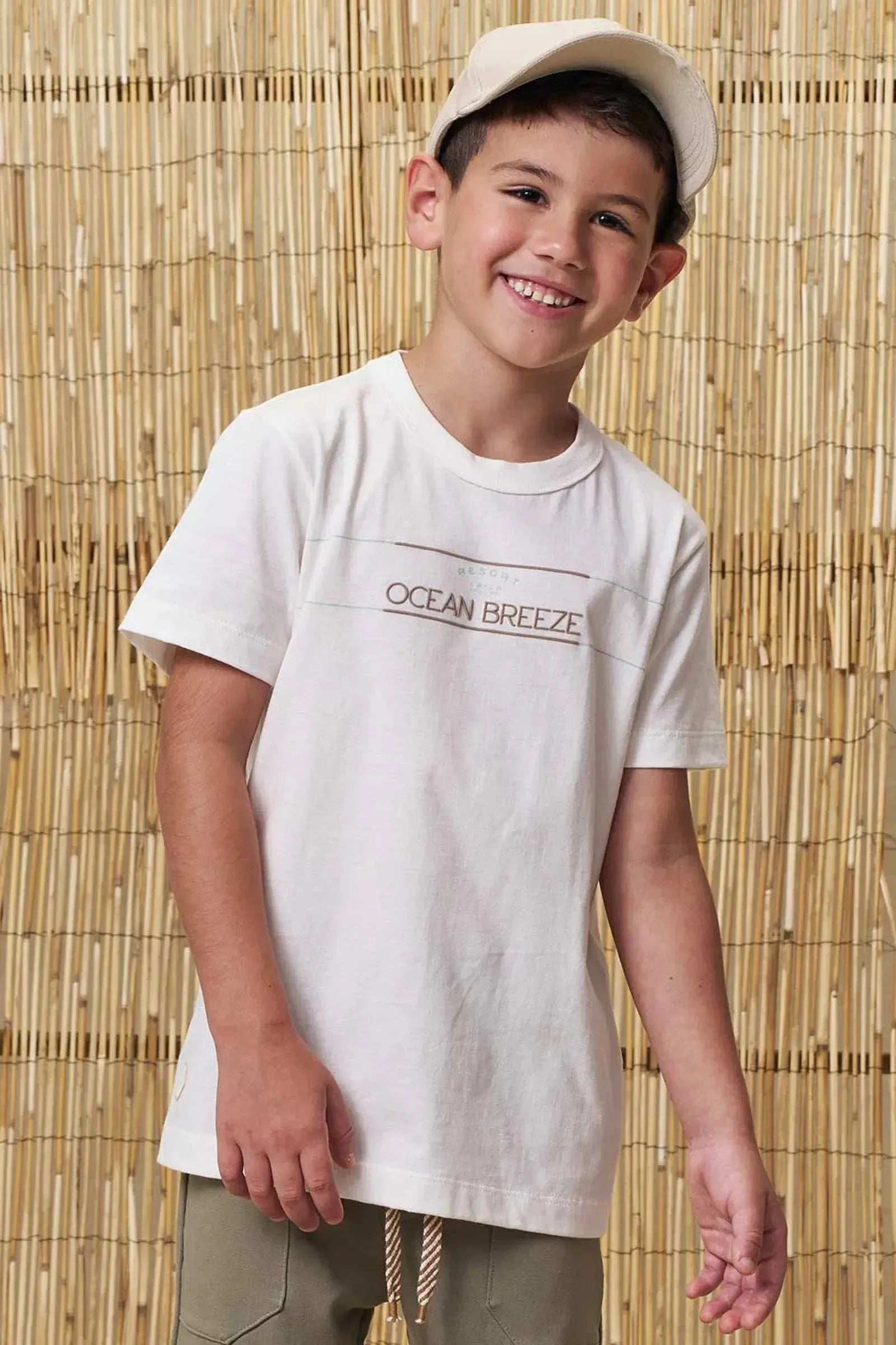 Camiseta em Meia Malha 99041 LucBoo Infantil Menino