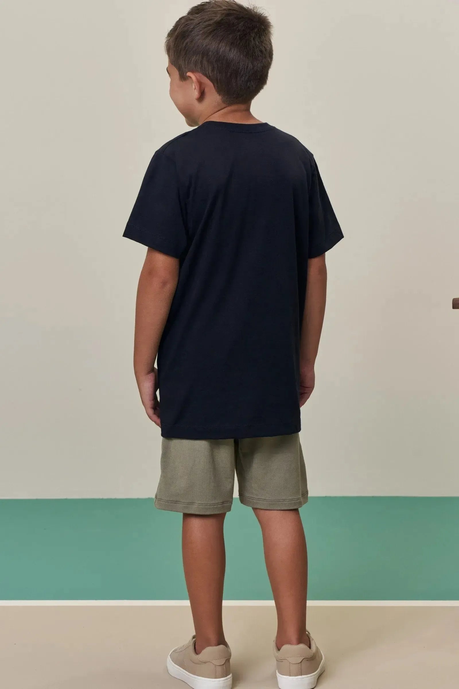 Camiseta em Meia Malha 99601 LucBoo Infantil Menino