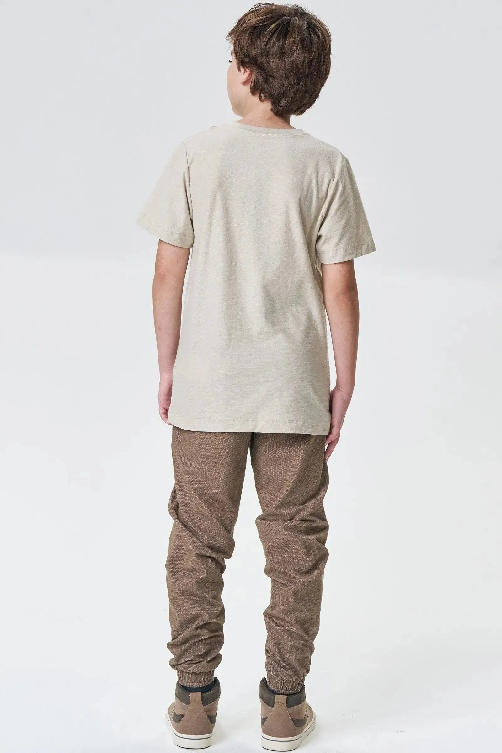 Camiseta em Meia Malha Flamê 92628 Johnny Fox Teen Menino
