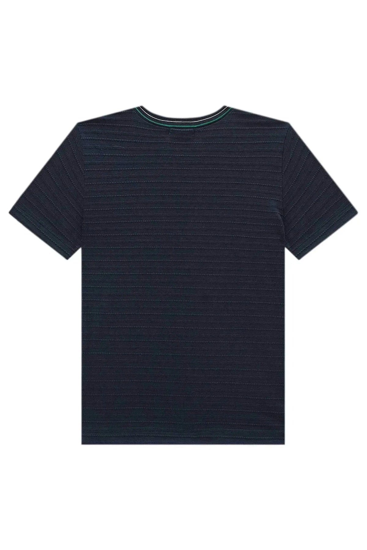 Camiseta em Meia Malha Textura 98421 LucBoo Infantil Menino