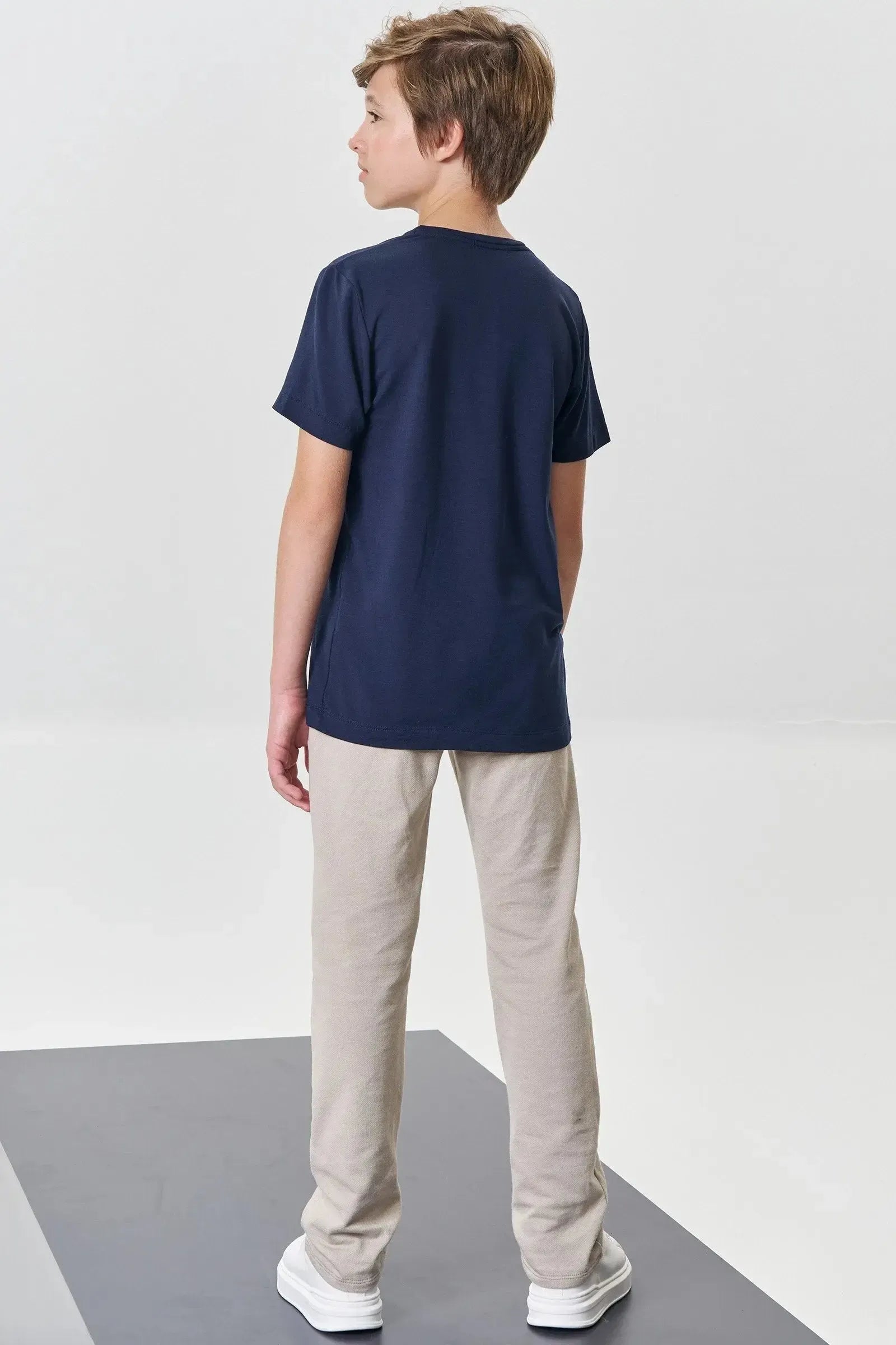 Camiseta em Modal com Elastano 89104 Johnny Fox Teen Menino