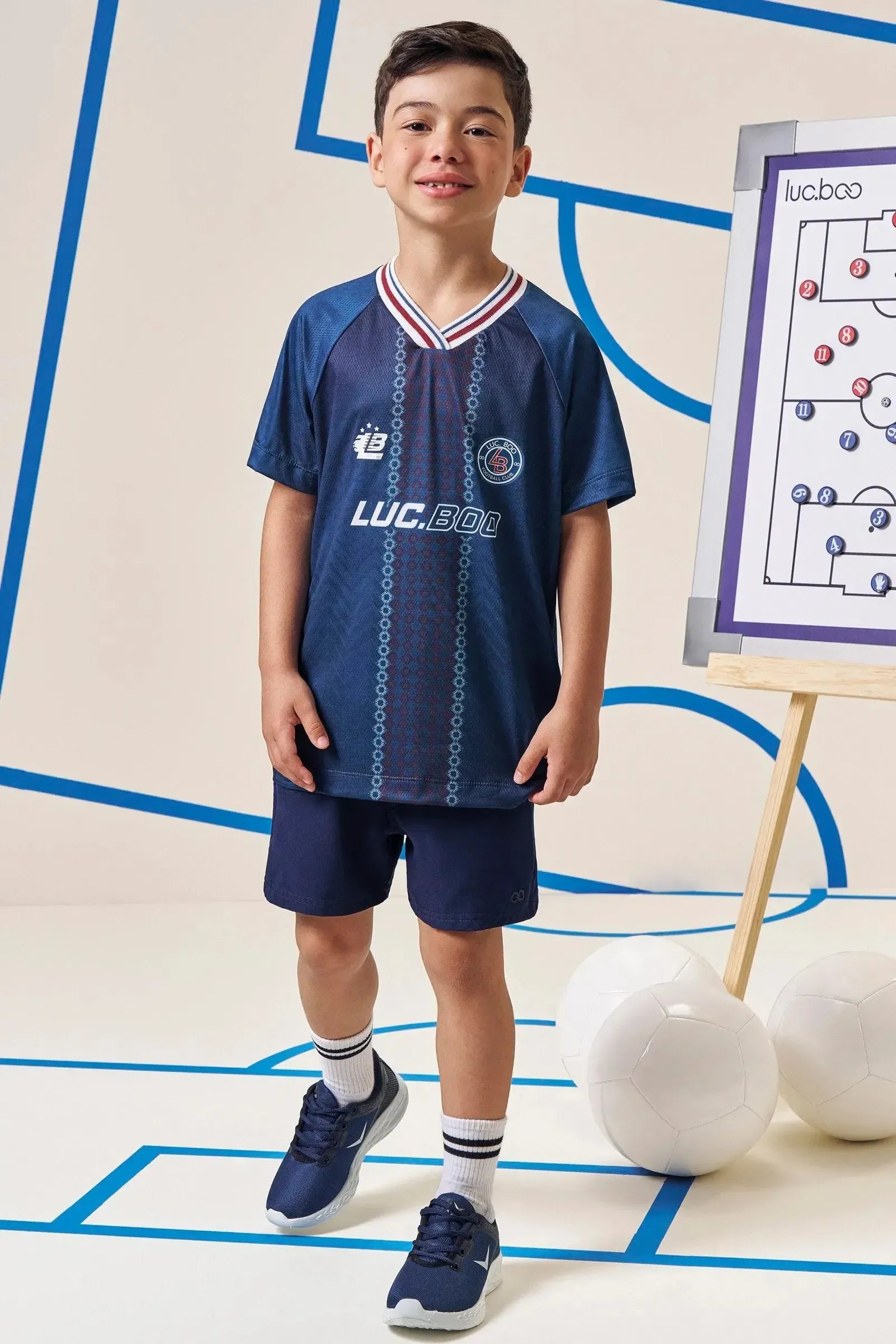 Camiseta em Space Green 96622 LucBoo Infantil Menino