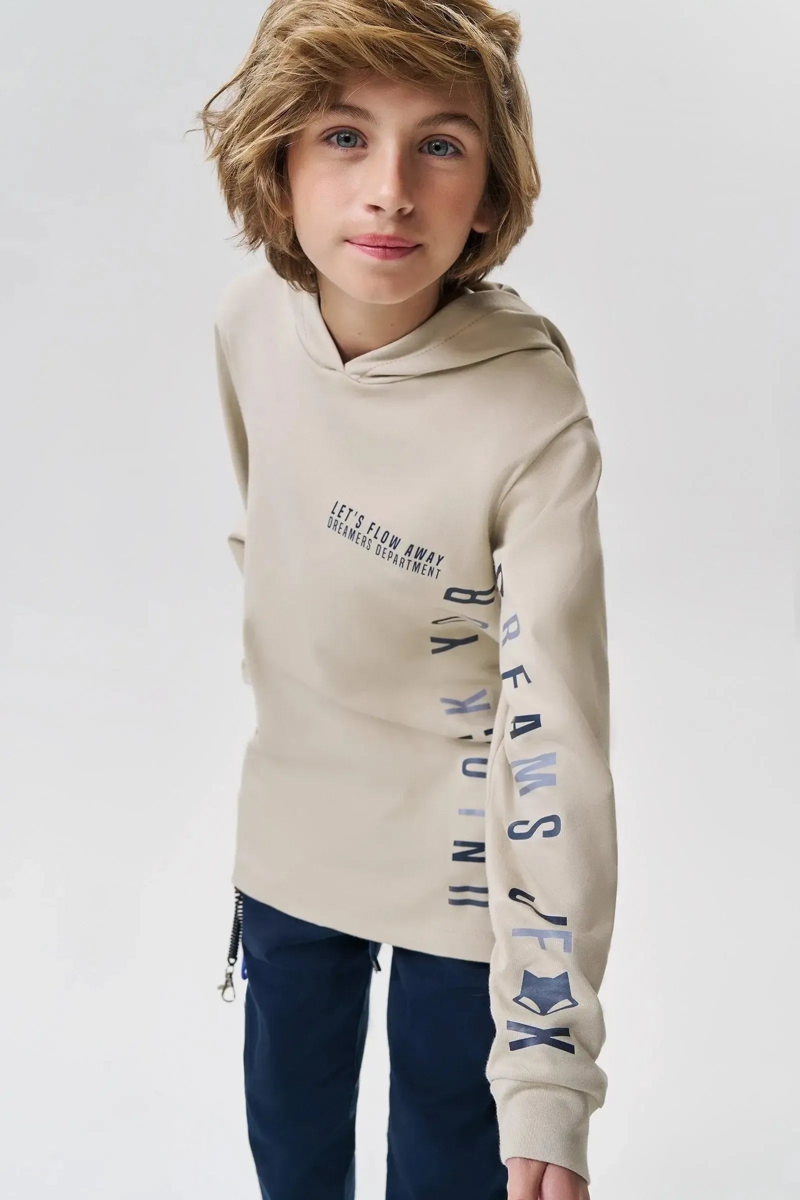 Camiseta em Suedine 90132 Johnny Fox Teen Menino