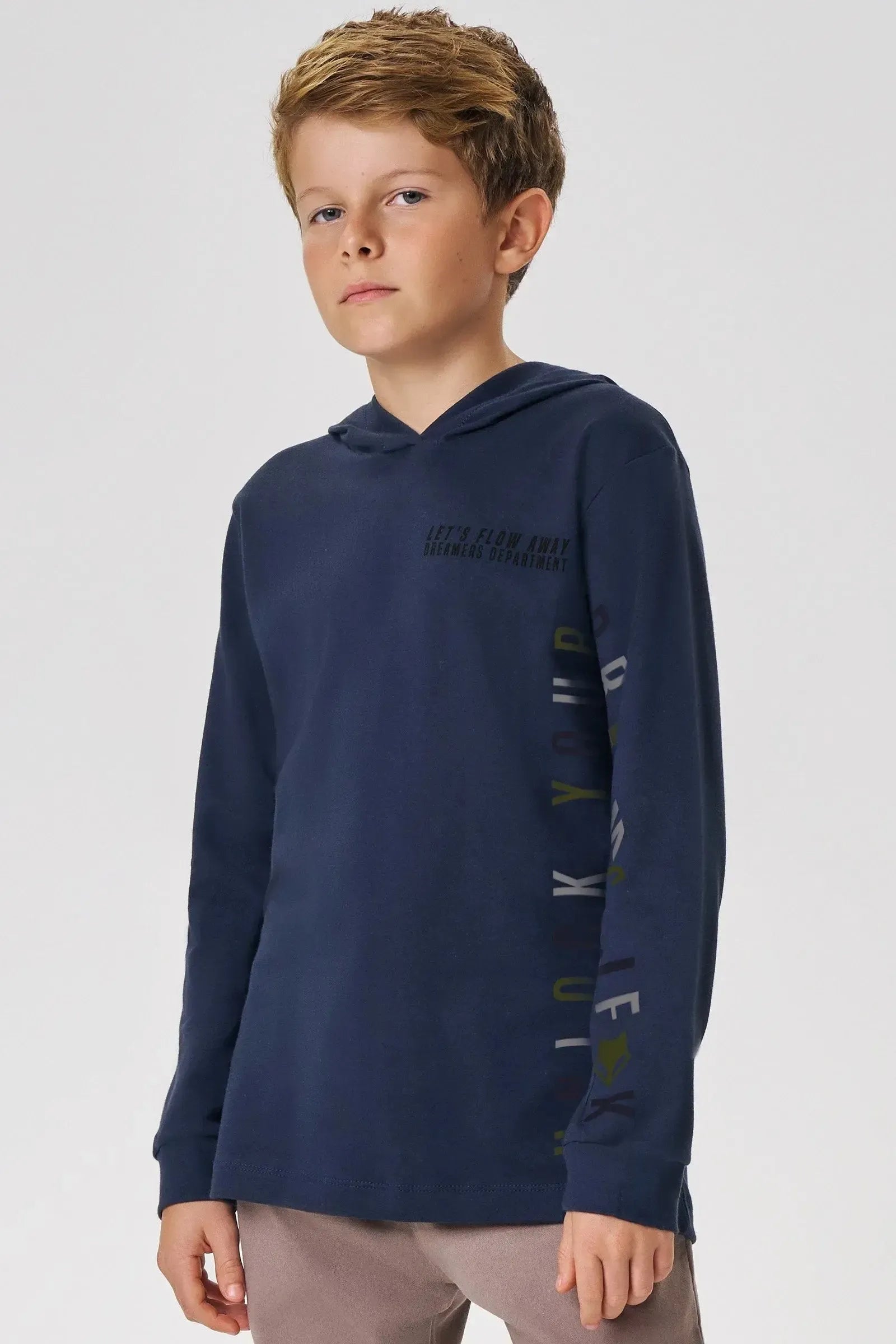 Camiseta em Suedine 90132 Johnny Fox Teen Menino