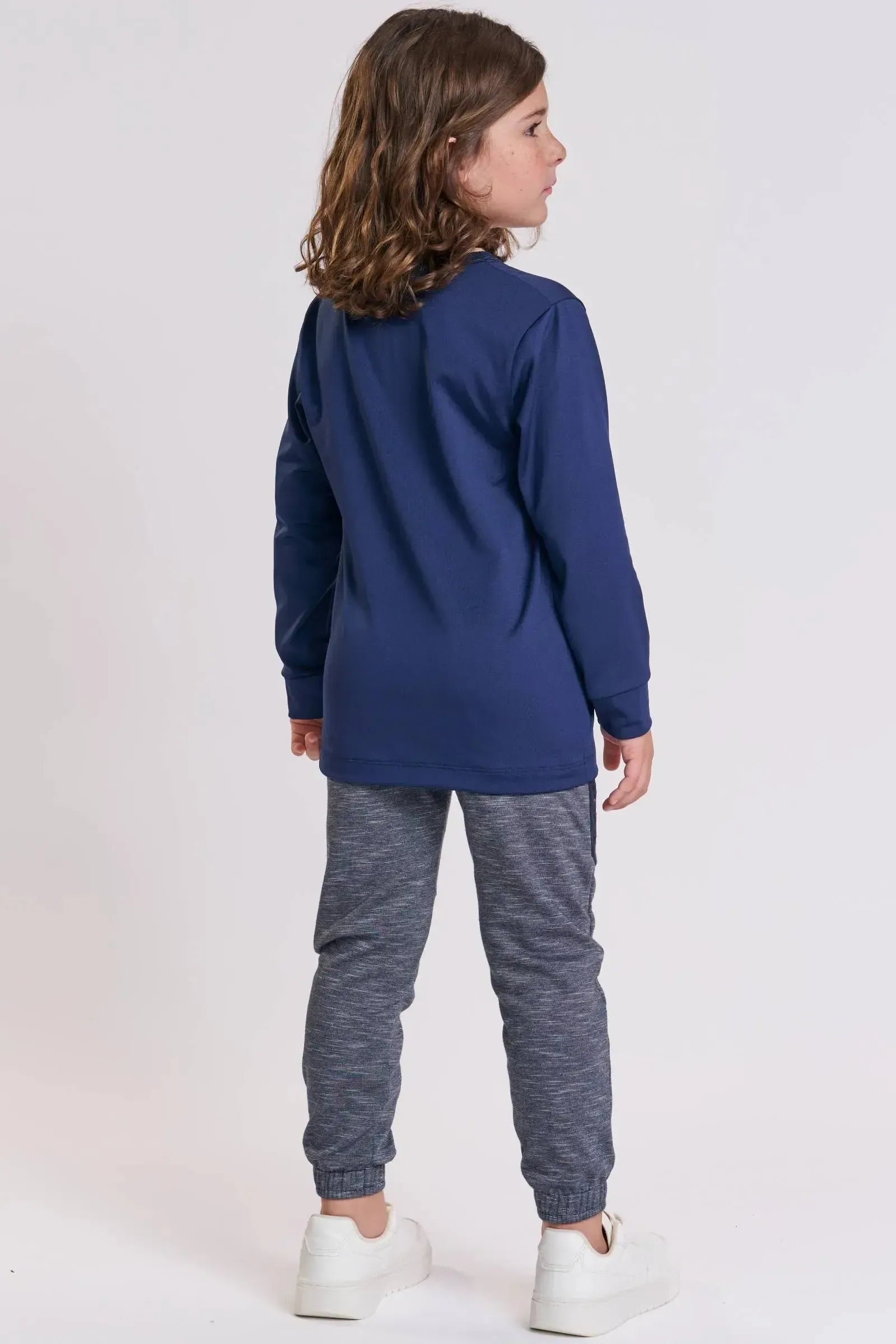 Camiseta em Termoskin Peluciado 90406 LucBoo Infantil Menino