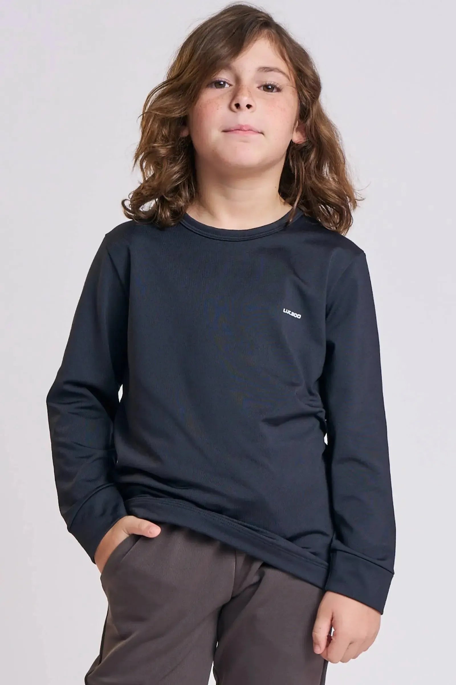 Camiseta em Termoskin Peluciado 90406 LucBoo Infantil Menino