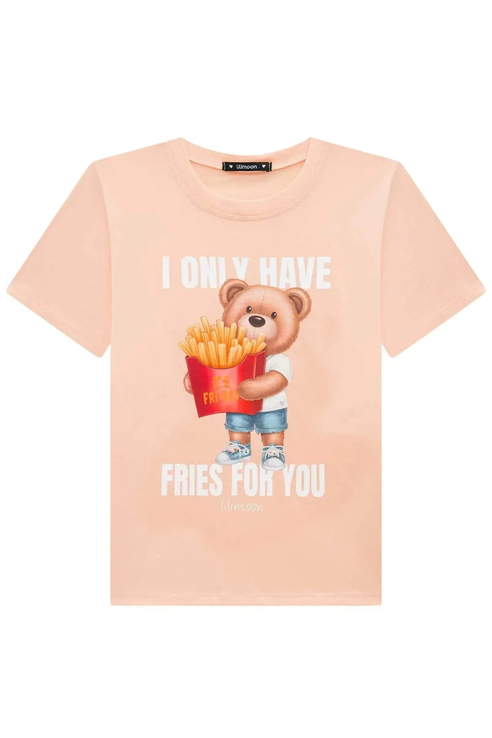 Camiseta Over em Meia Malha 94913 Lilimoon Teen Menina