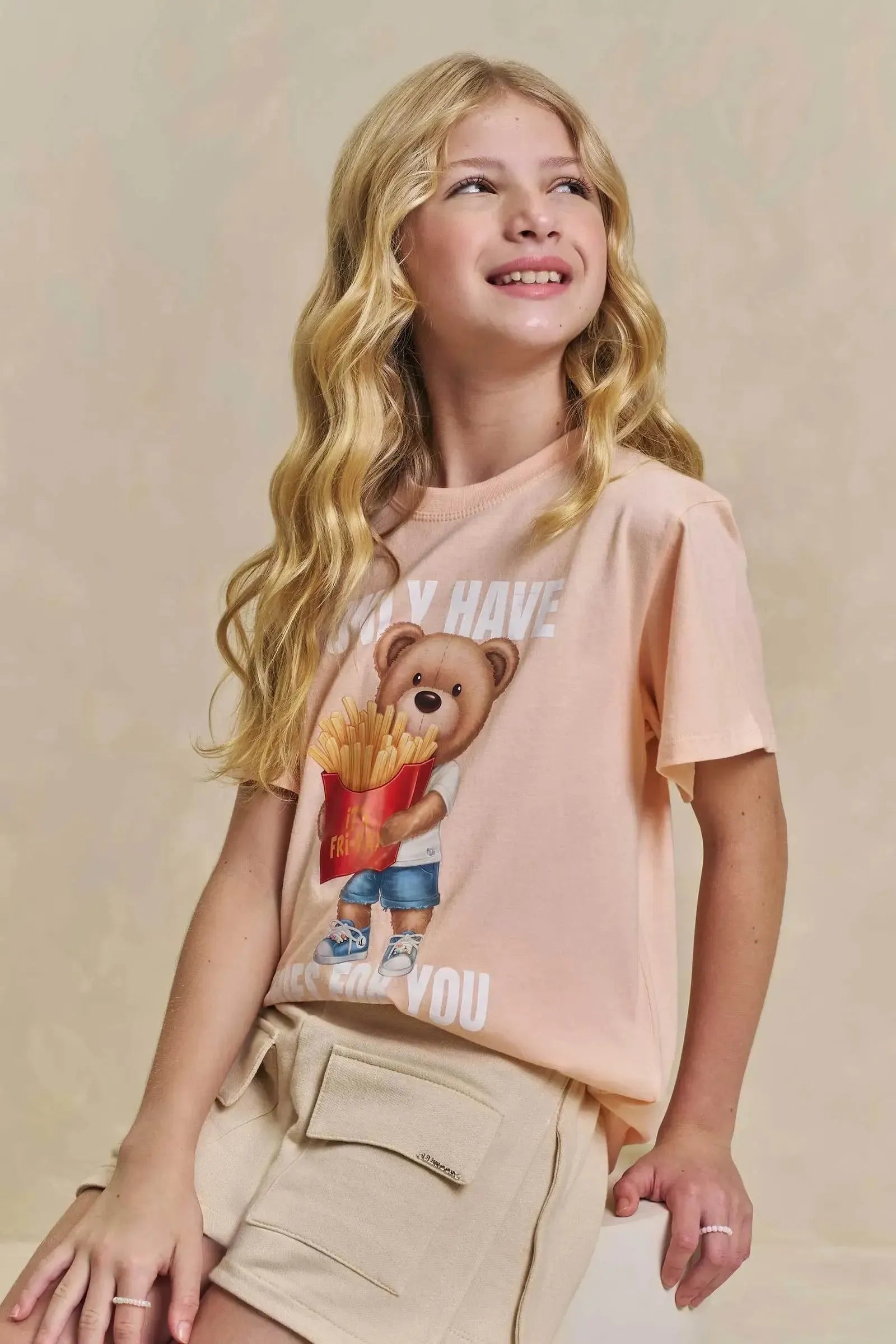 Camiseta Over em Meia Malha 94913 Lilimoon Teen Menina