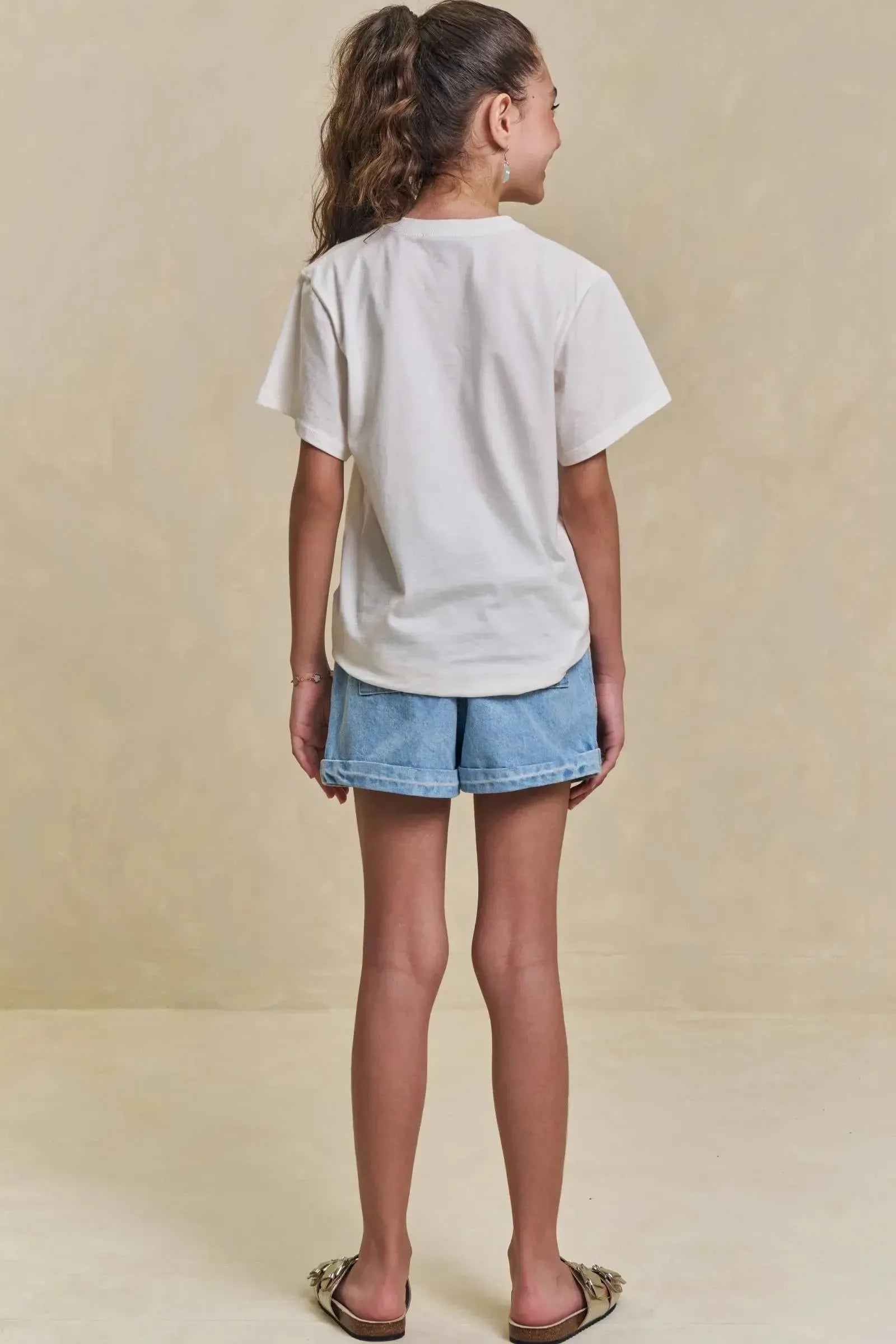 Camiseta Over em Meia Malha 95230 Lilimoon Teen Menina