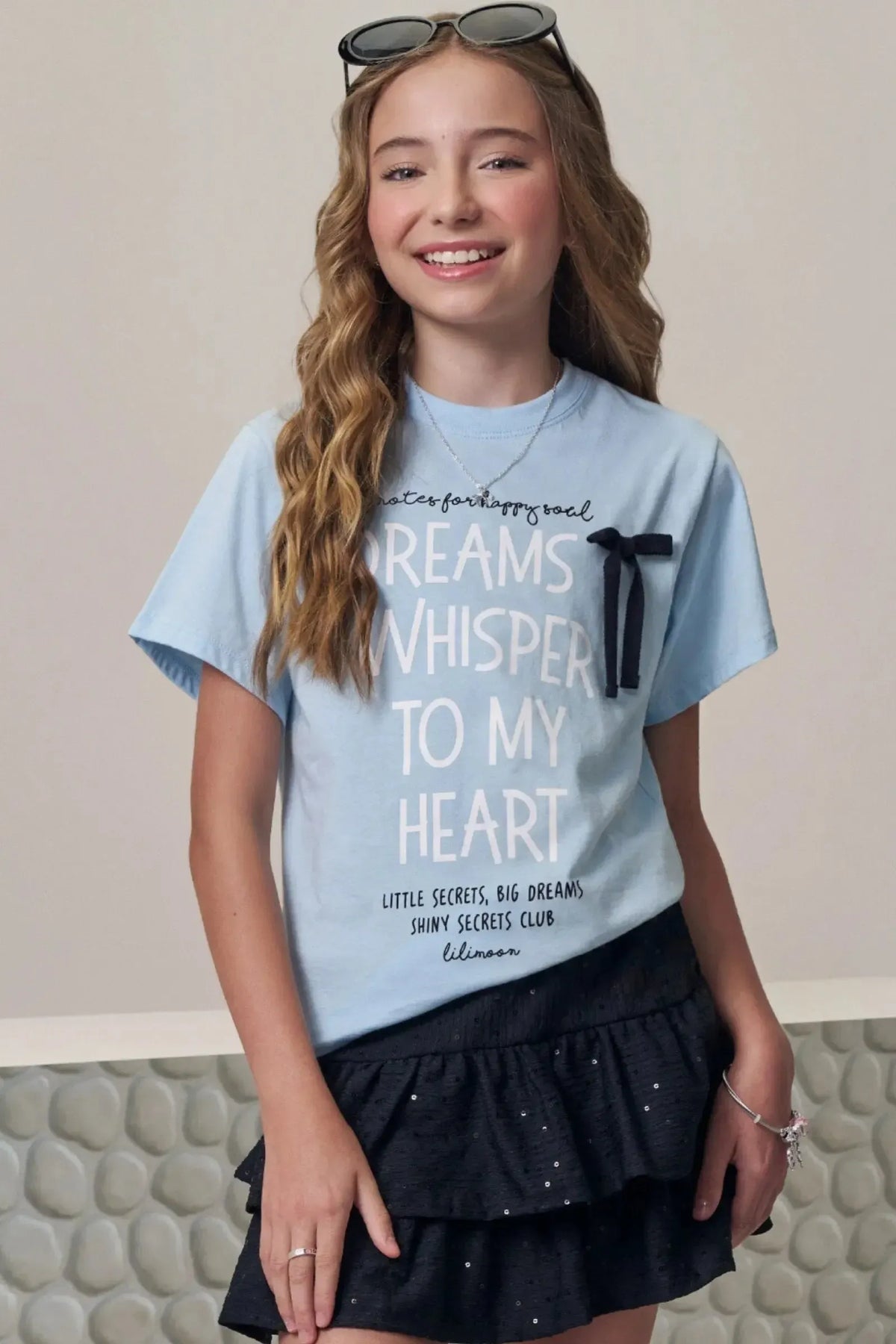 Camiseta Over em Meia Malha 97971 Lilimoon Teen Menina