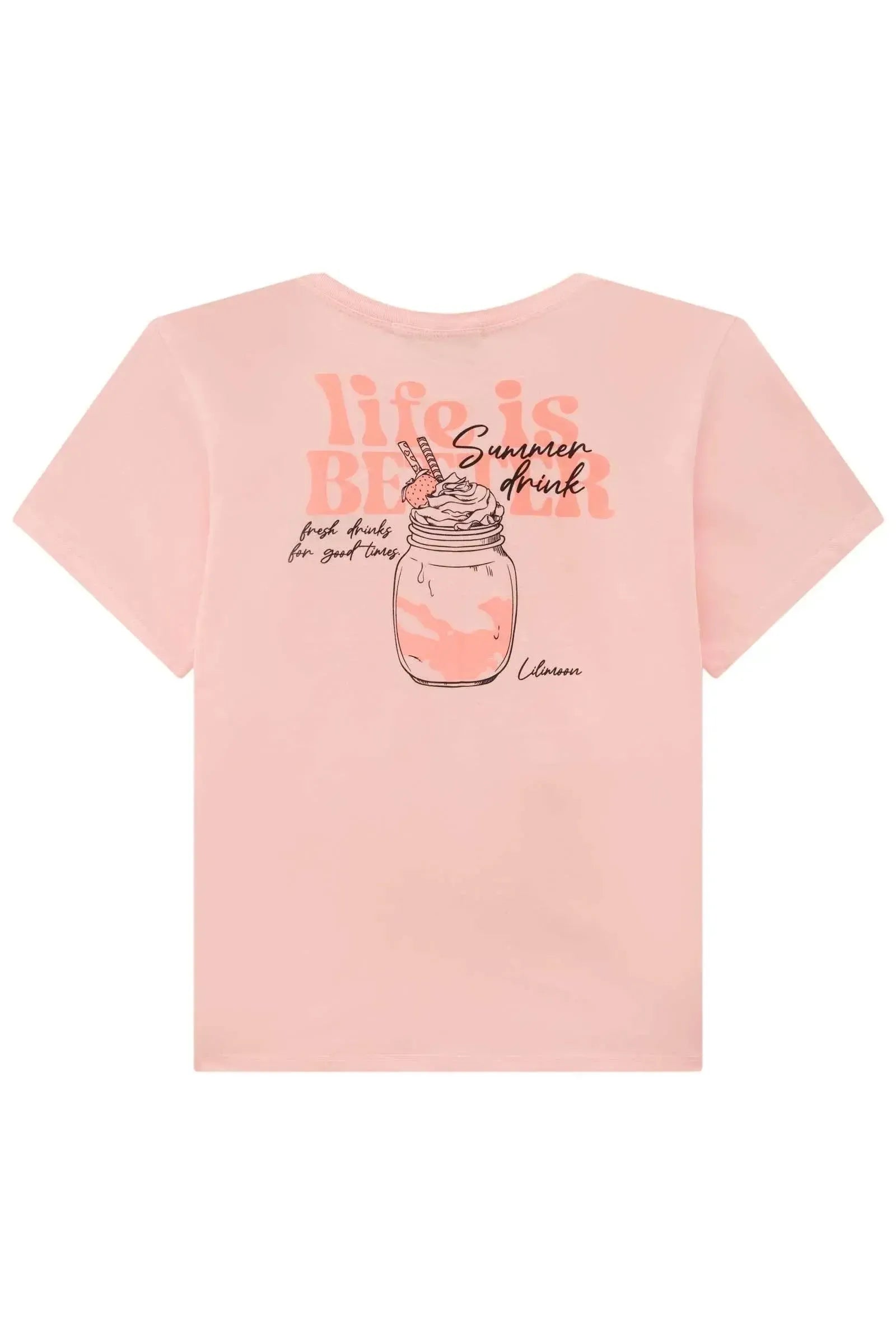 Camiseta Over em Meia Malha 86358 Lilimoon Teen Menina