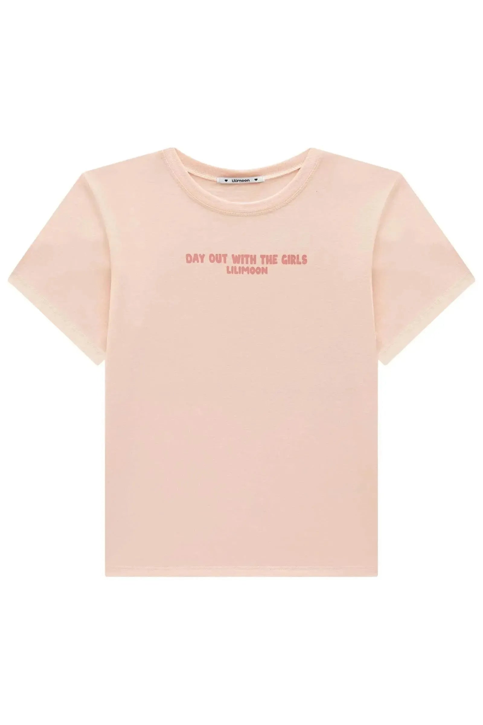 Camiseta Over em Meia Malha 92741 Lilimoon Teen Menina