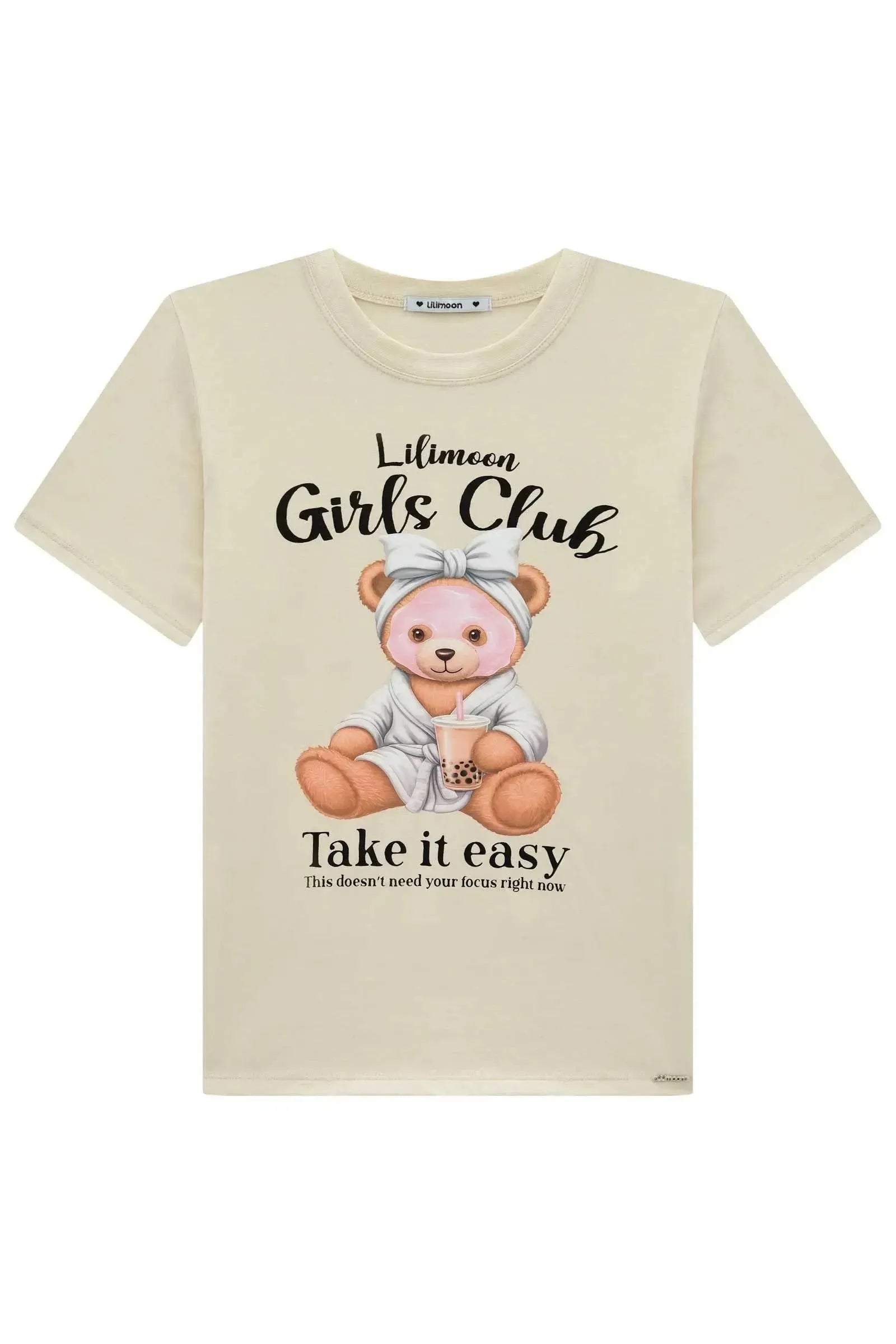Camiseta Over em Meia Malha 97930 Lilimoon Teen Menina
