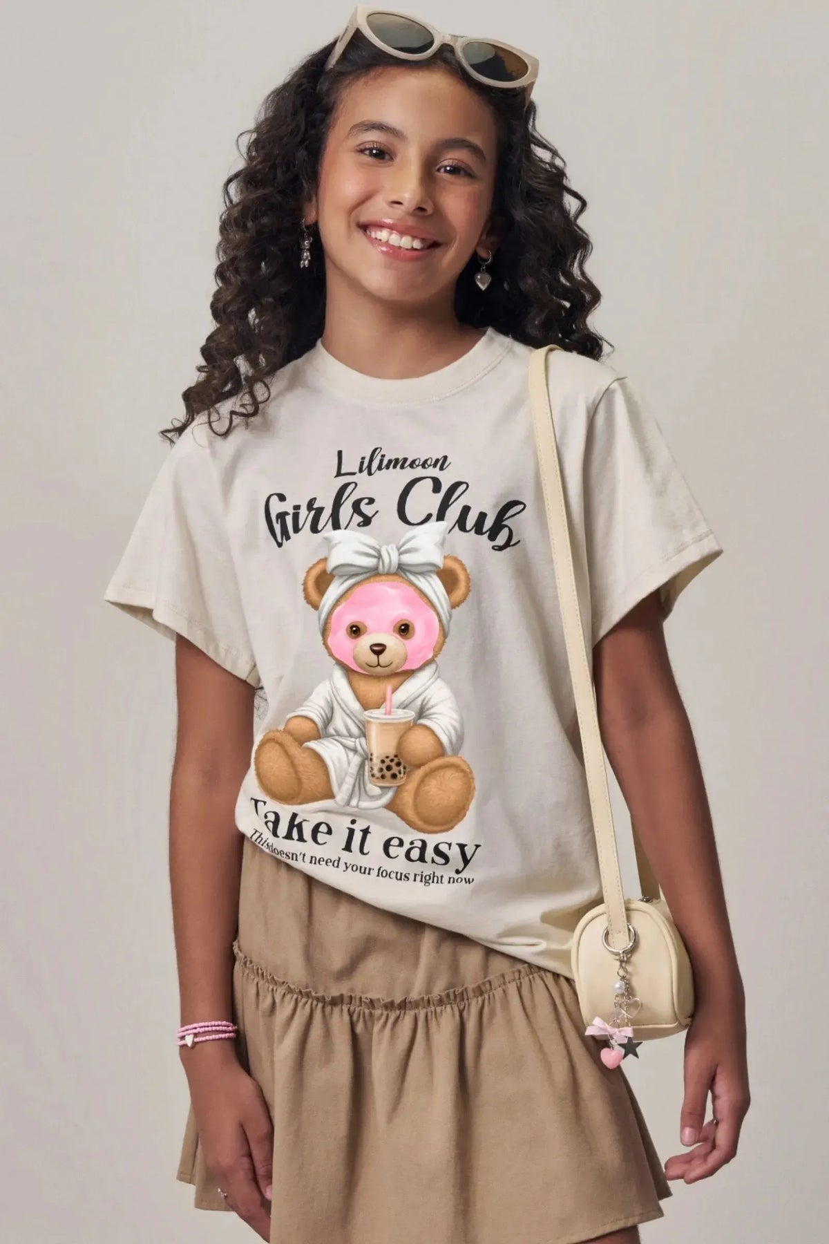Camiseta Over em Meia Malha 97930 Lilimoon Teen Menina
