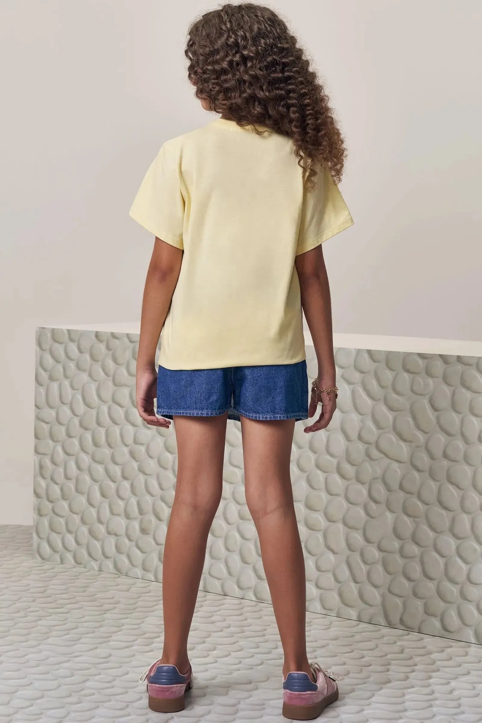 Camiseta Over em Meia Malha 98018 Lilimoon Teen Menina
