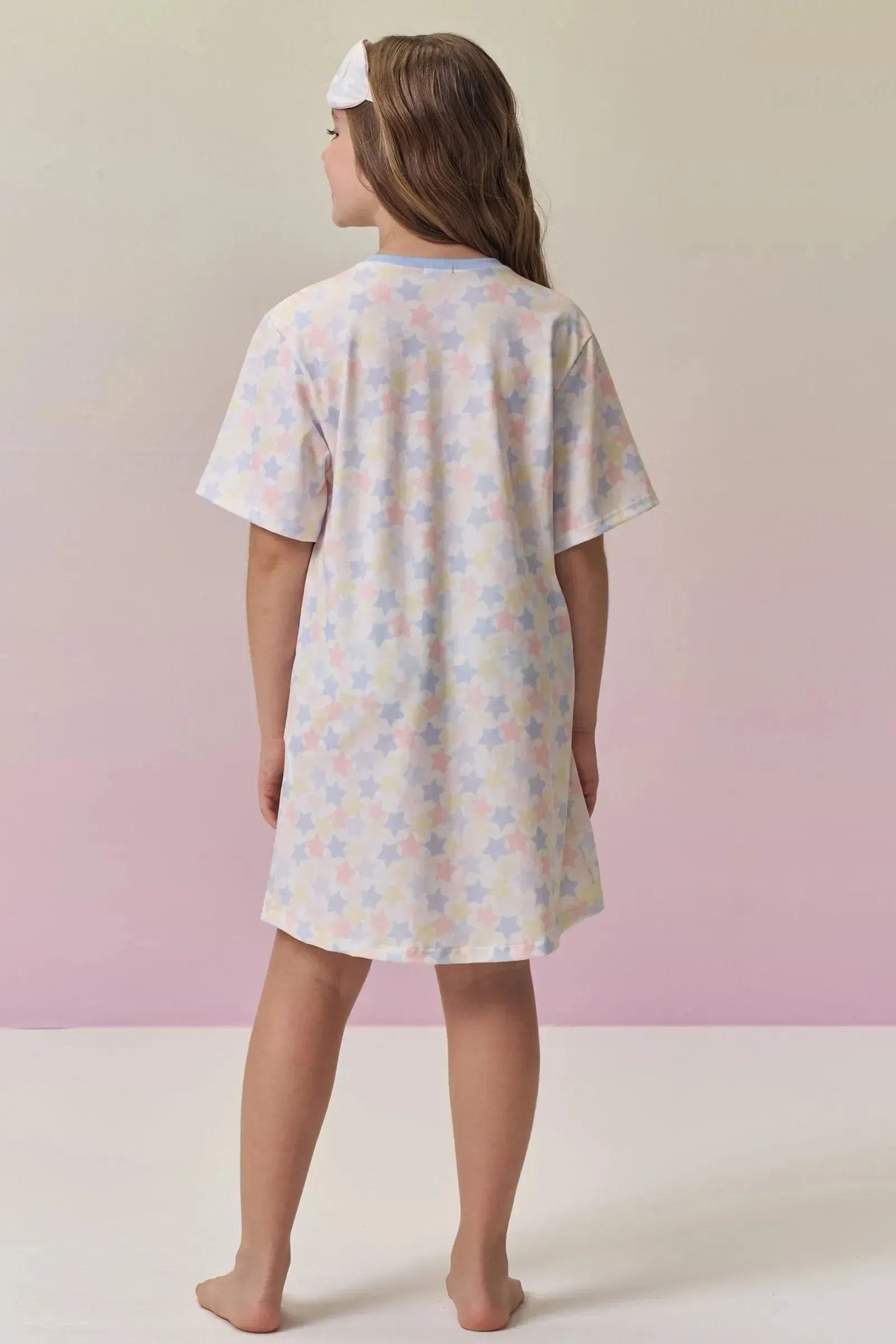 Camisola em Malha Fresh Acompanha Sleep Mask 95075 Vic&Vicky Teen Menina