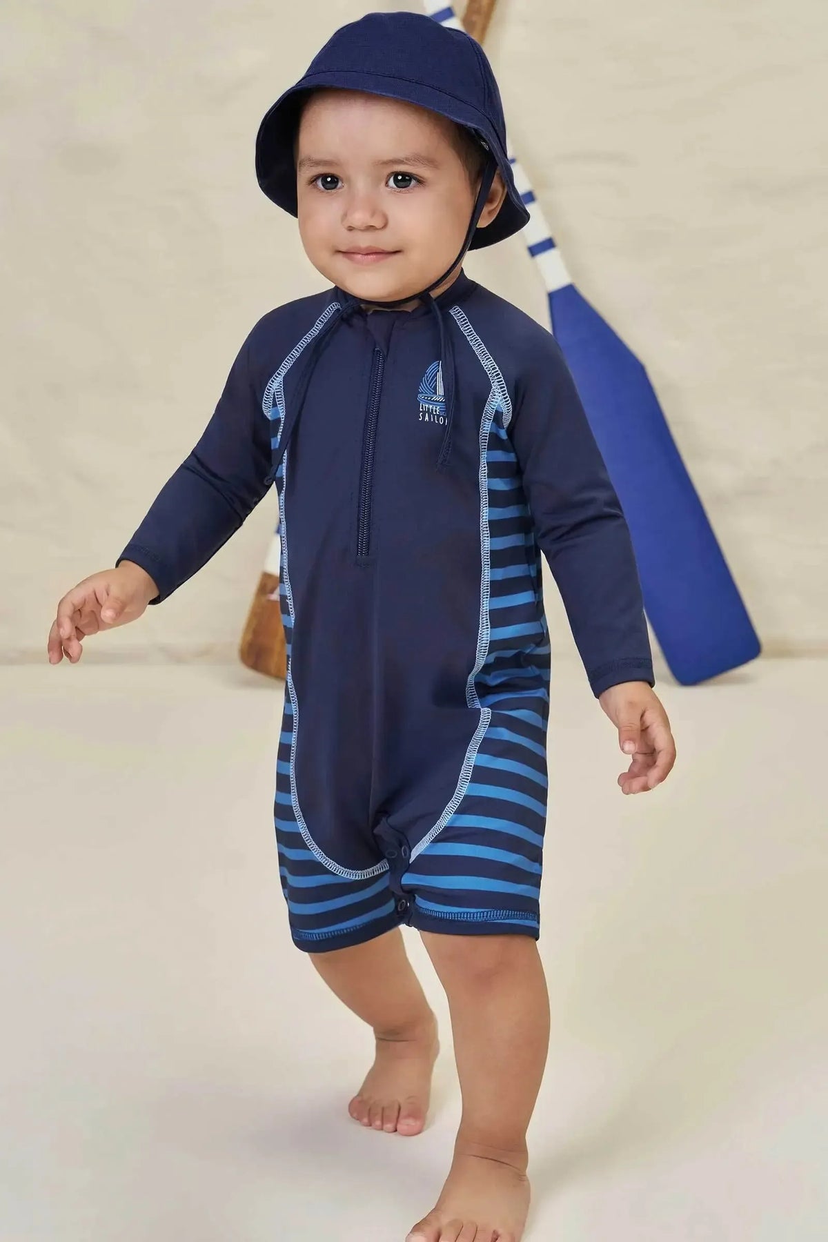 Chapéu em Malha UV Dry com Proteção UV 50+ 99276 LucBoo Bebê Menino