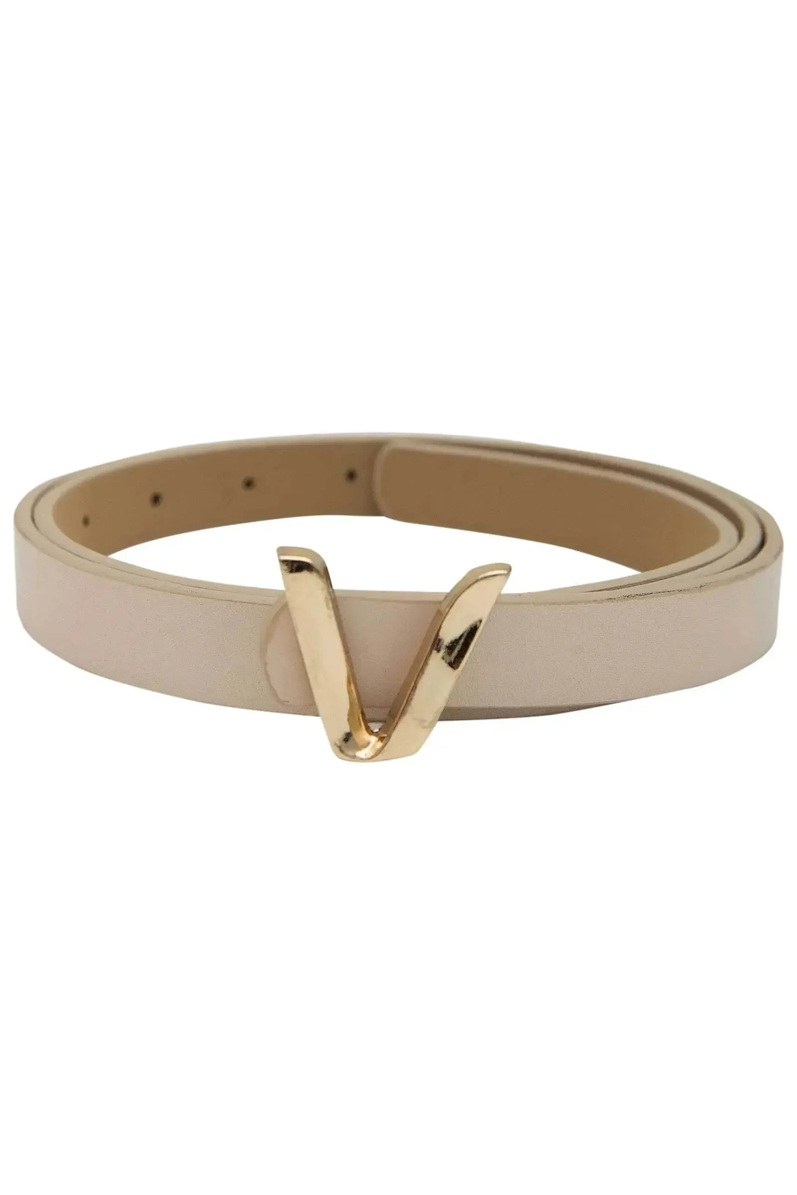Cinto em PU com Fivela Dourada 85142 Vic&Vicky Teen Menina