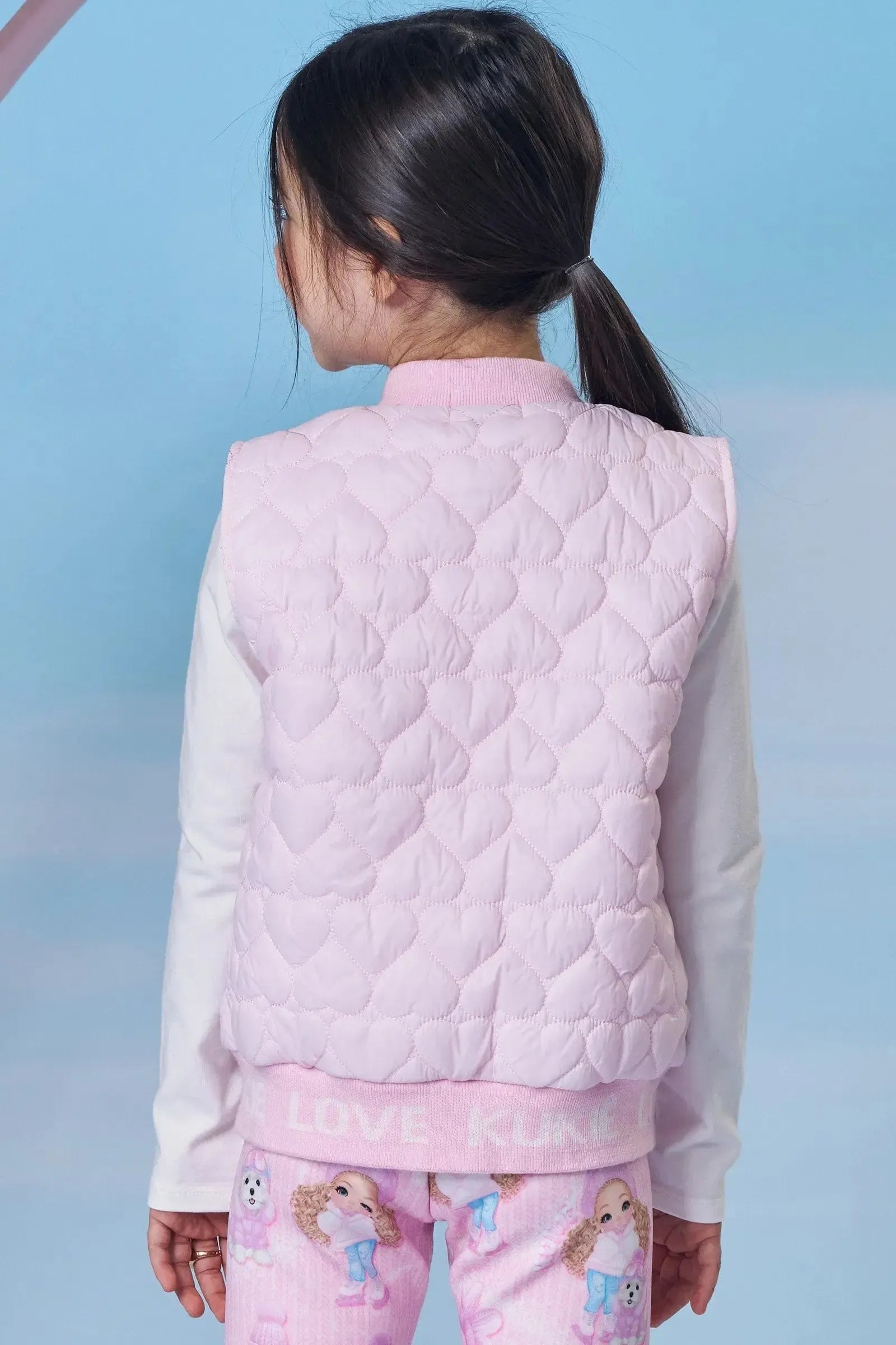Colete Puffer em Nylon 89239 Kukiê Infantil Menina