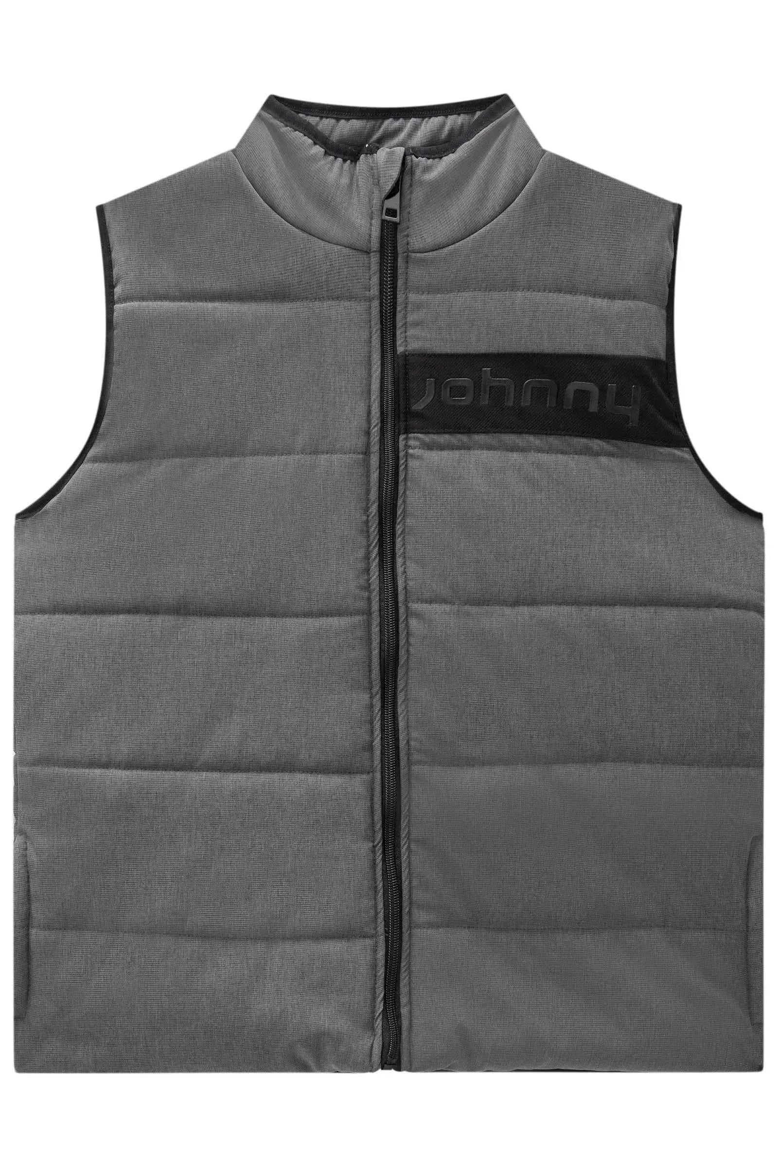 Colete Puffer em Nylon Stripes com Elastano 89365 Johnny Fox Teen Menino