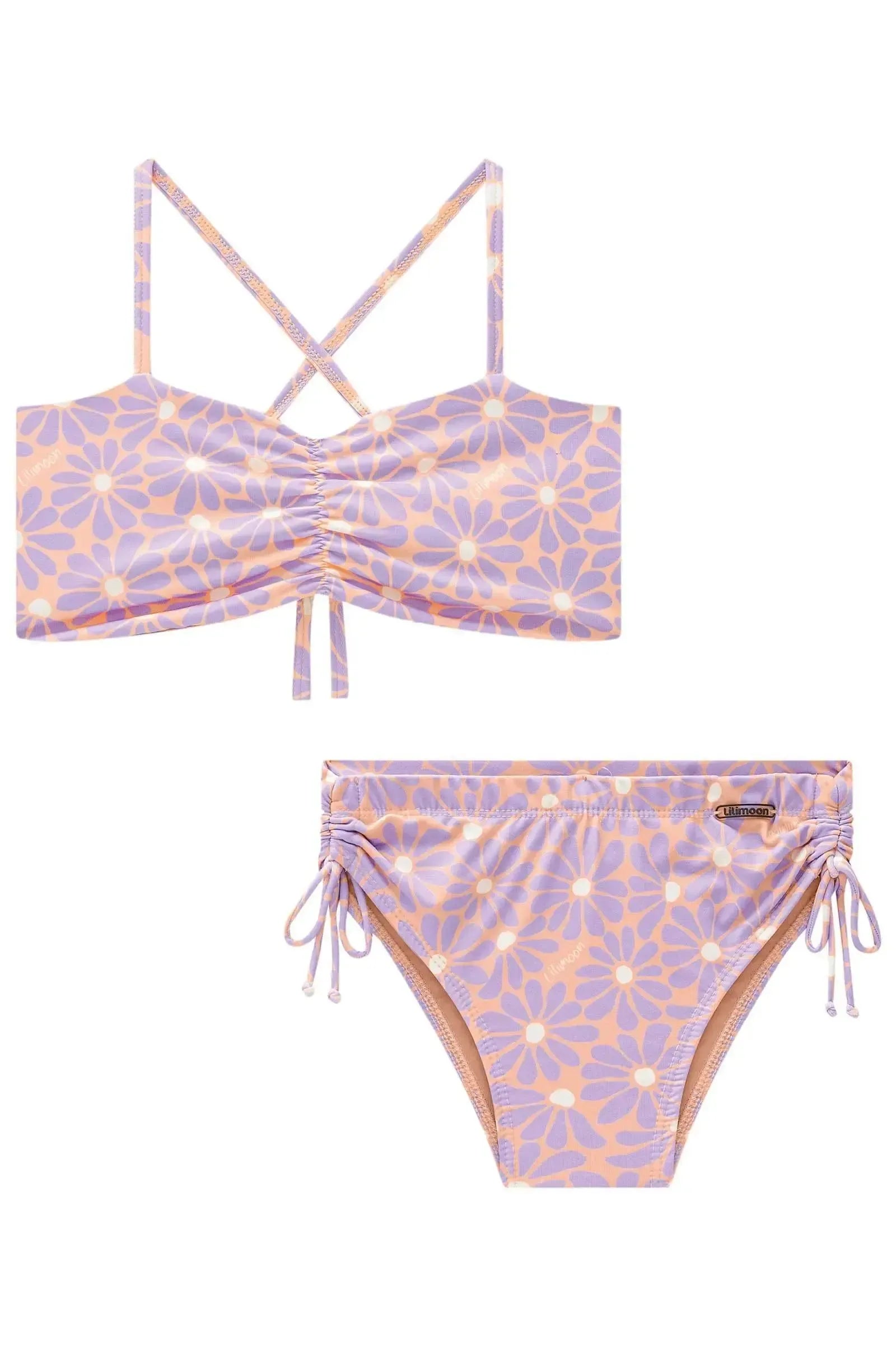 Conjunto de Biquíni em Malha UV Dry 50+ 85019 Lilimoon Teen Menina