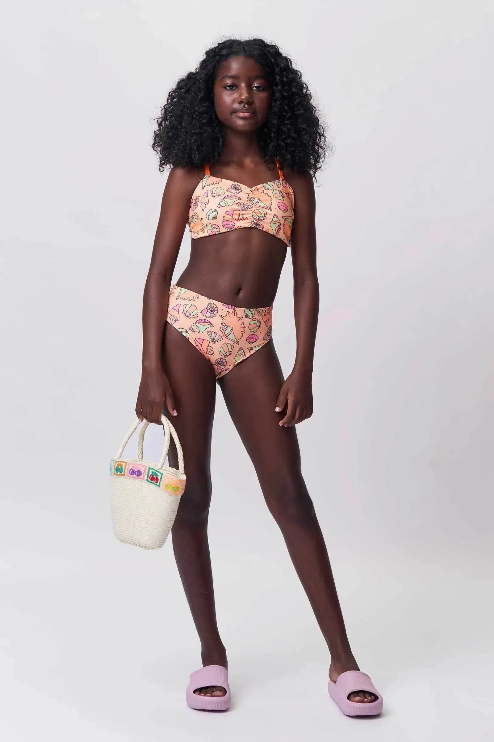 Conjunto de Biquíni em Malha UV Dry com Proteção UV 50+ 92874 Lilimoon Teen Menina