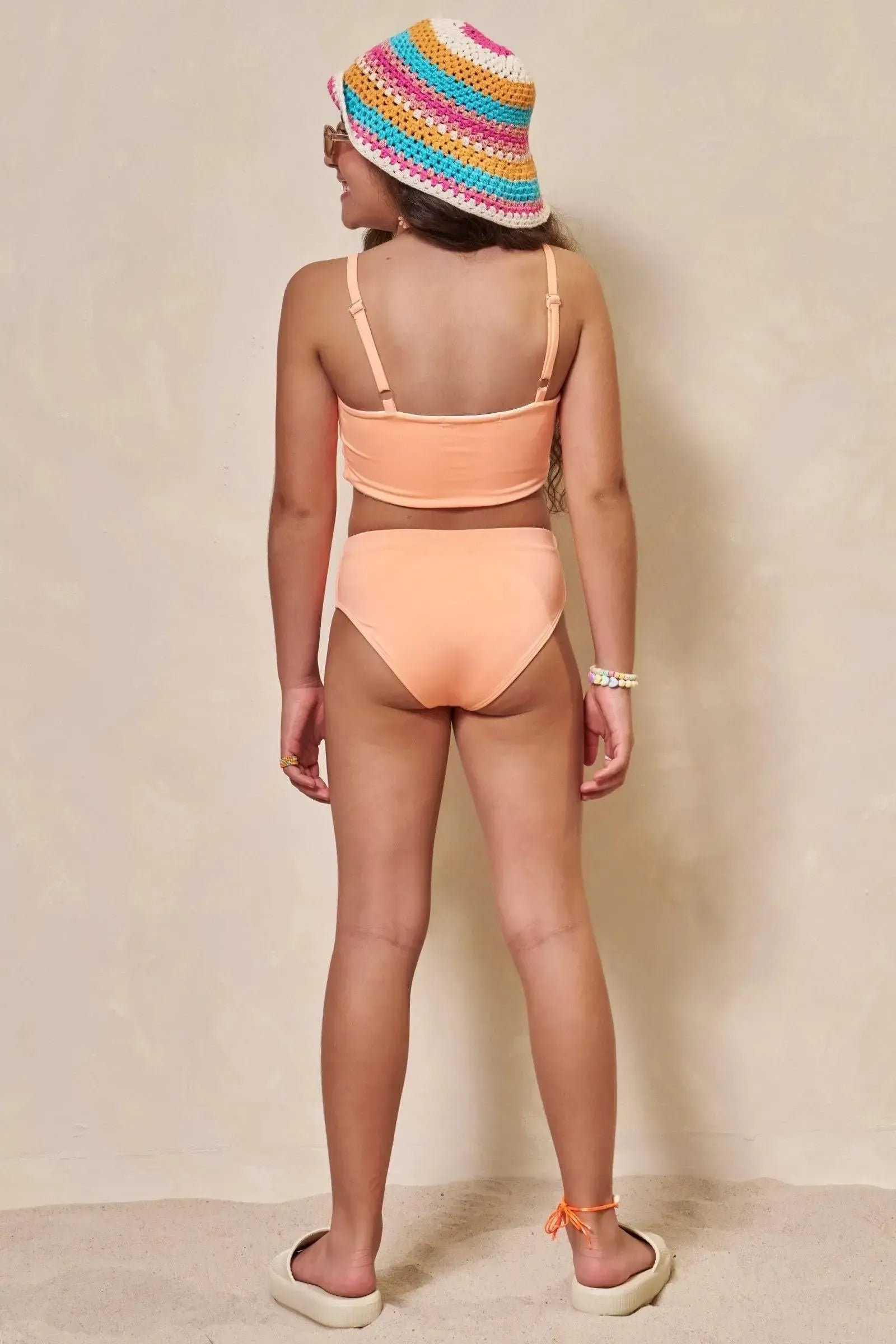 Conjunto de Biquíni em Malha UV Dry com Proteção UV 50+ 96457 Lilimoon Teen Menina