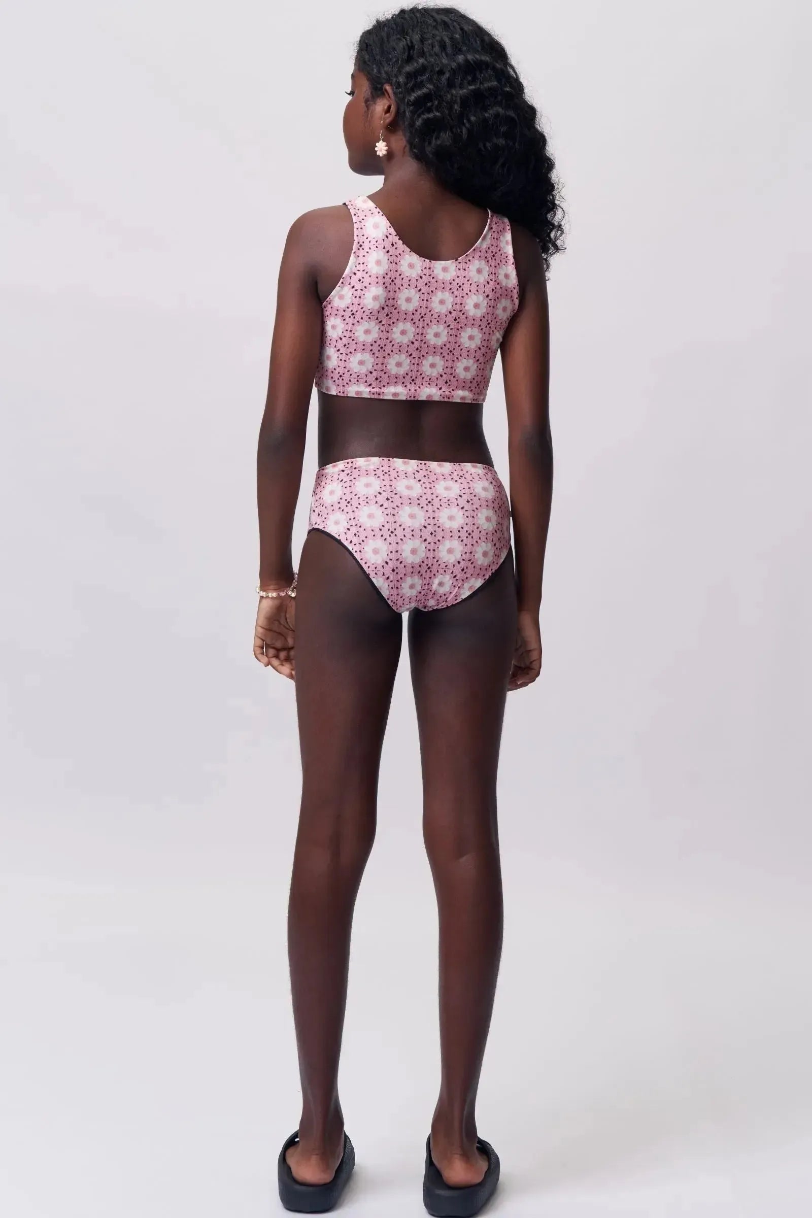 Conjunto de Biquíni Reversível em Malha UV Dry com Proteção UV 50+ 92861 Lilimoon Teen Menina