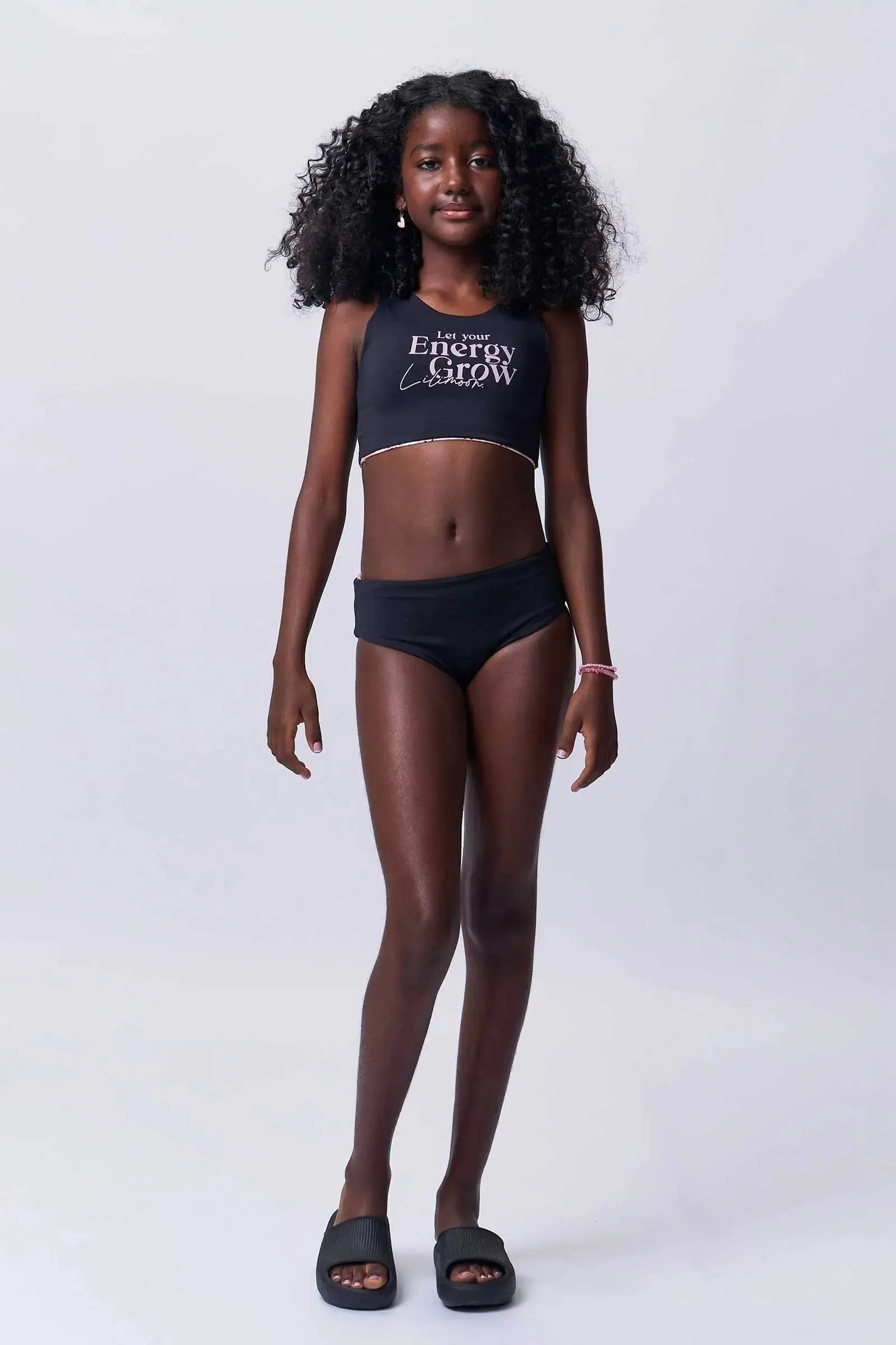 Conjunto de Biquíni Reversível em Malha UV Dry com Proteção UV 50+ 92861 Lilimoon Teen Menina