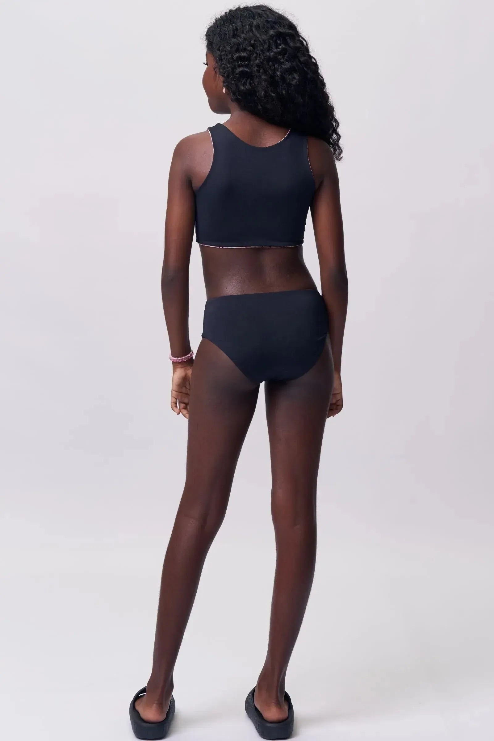 Conjunto de Biquíni Reversível em Malha UV Dry com Proteção UV 50+ 92861 Lilimoon Teen Menina