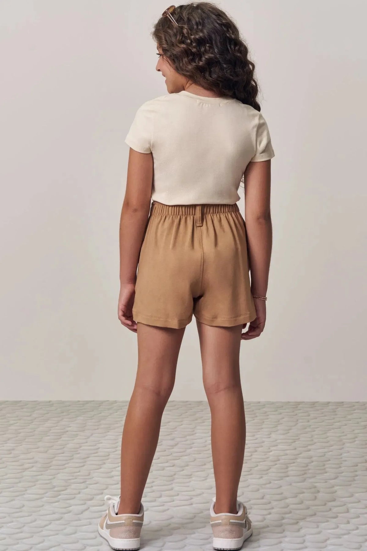 Conjunto de Blusa em Cotton e Shorts em Molevisco 98664 Lilimoon Teen Menina