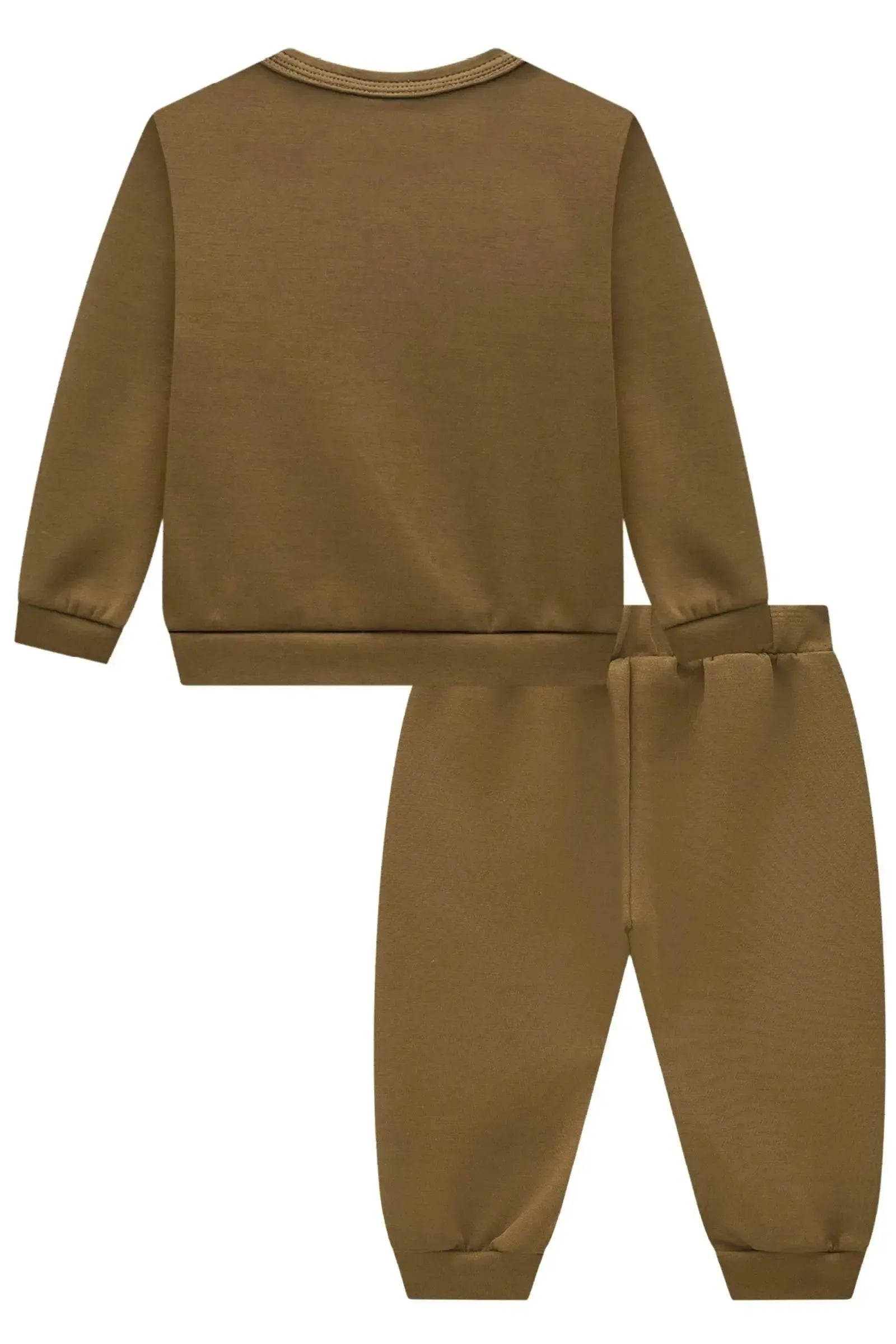 Conjunto de Blusão e Calça Jogger em Malha Tecnonew com Elastano 90948 Johnny Fox Bebê Menino