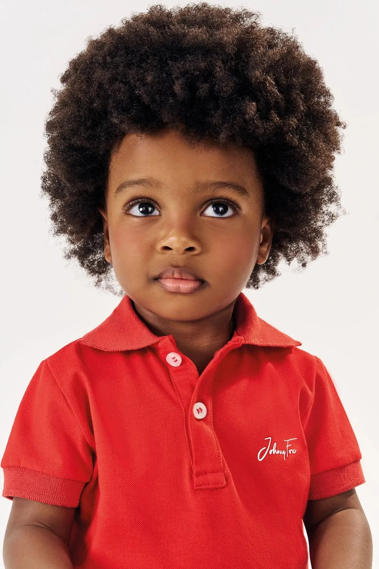 Conjunto de Camisa Polo em Piquet com Elastano e Bermuda em Sarja Caribe com Elastano 84688 Johnny Fox Bebê Menino