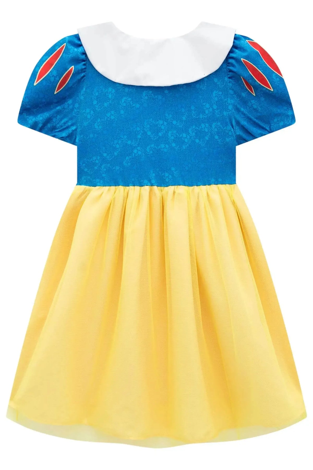 Fantasia de Princesa Branca Das Neves. (Vestido em Malha UV e Tule) 97602 Kukiê Infantil Menina