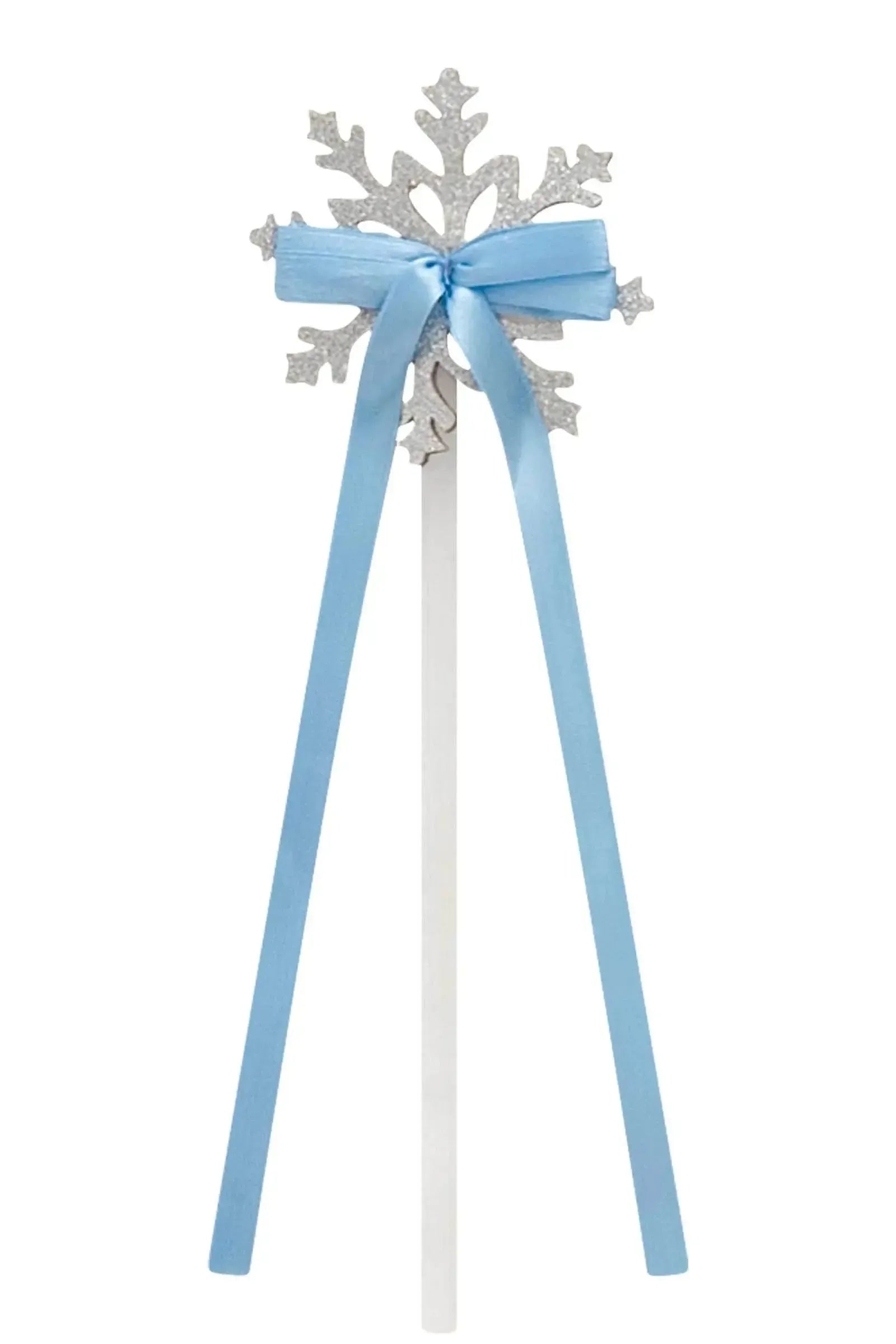 Fantasia de Princesa Do Gelo em Fly Tech e Organza Brilho. Acompanha Varinha 97390 Infanti Infantil Menina