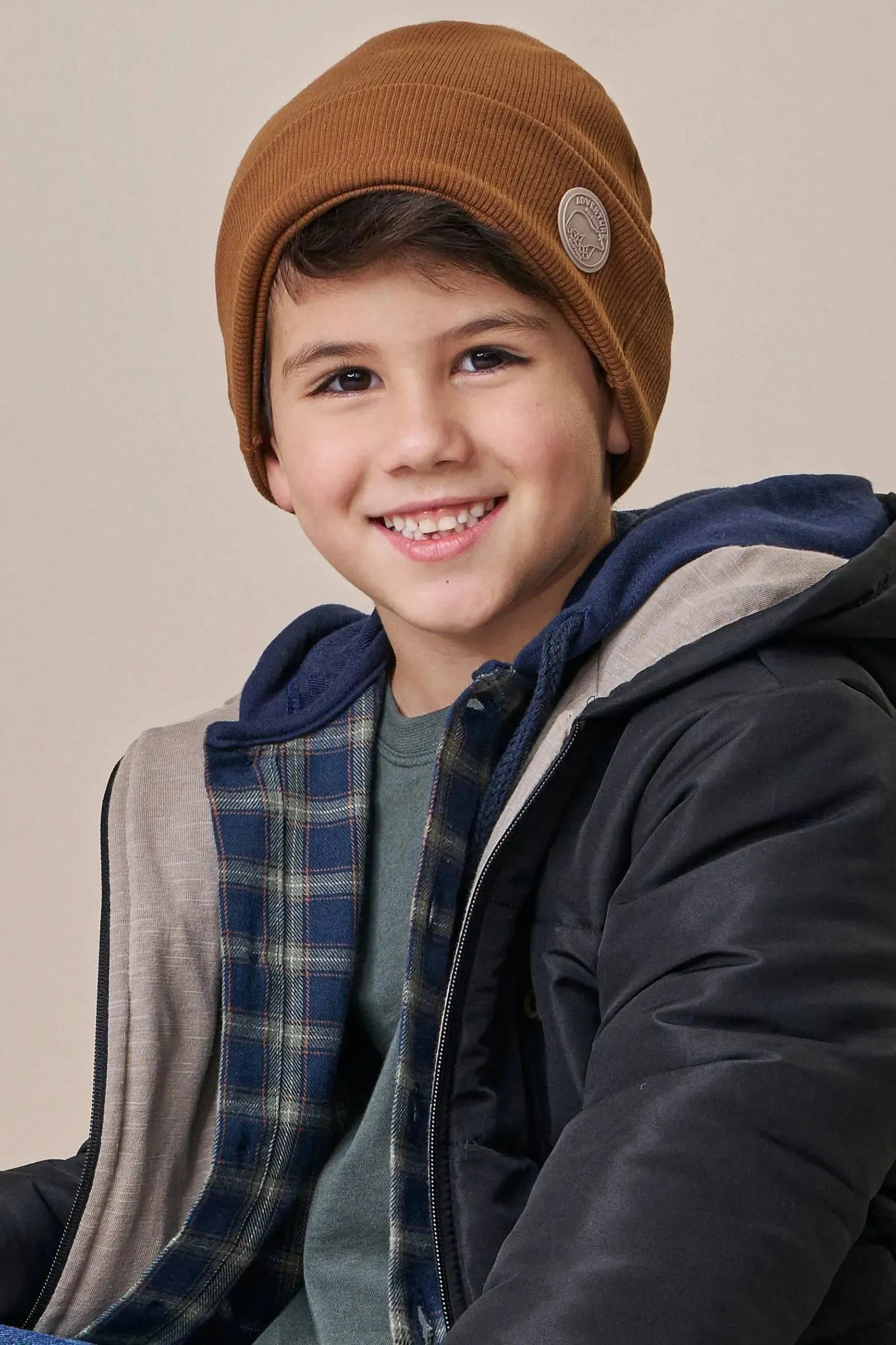 Gorro em Ribana 2x1 89450 LucBoo Infantil Menino