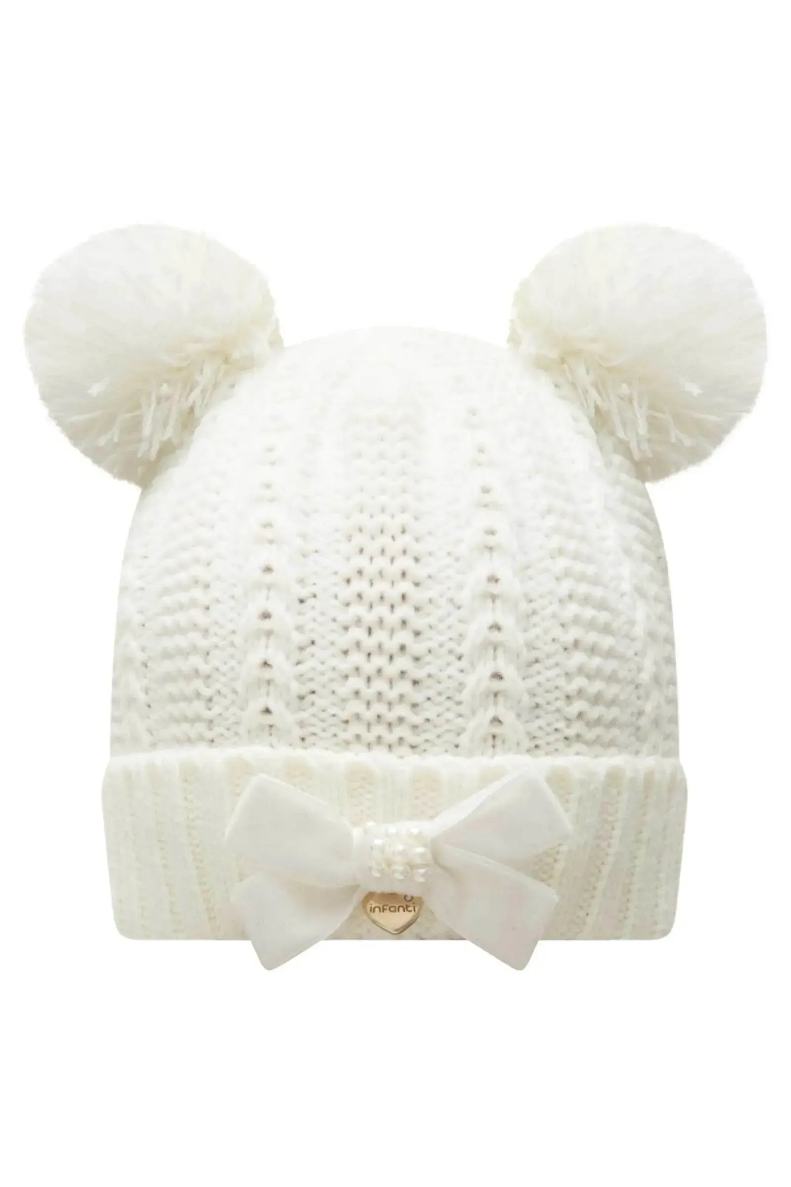 Gorro em Tricot 92792 Infanti Bebê Menina