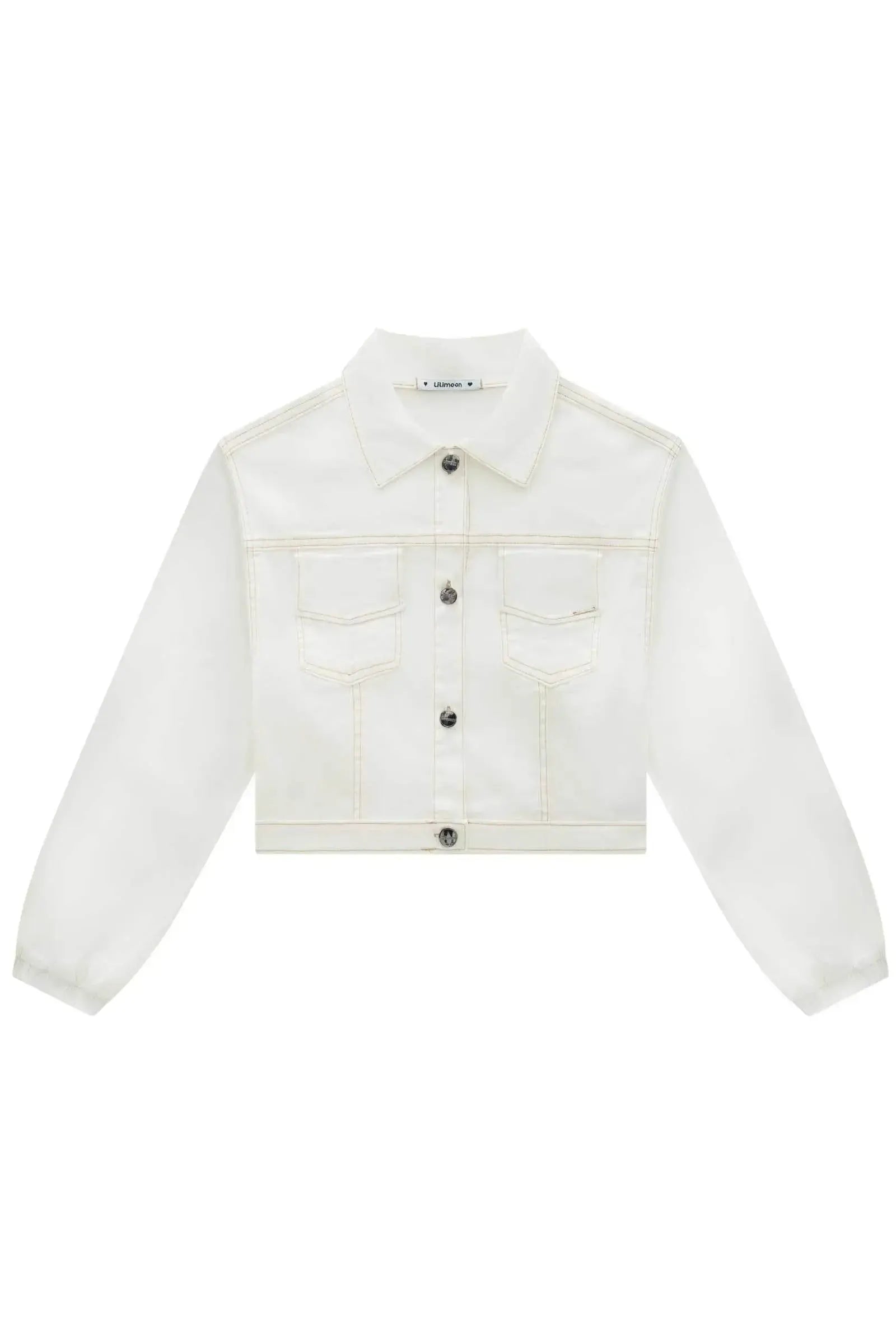 Jaqueta Boxy Baggy em Sarja com Elastano 89357 Lilimoon Teen Menina