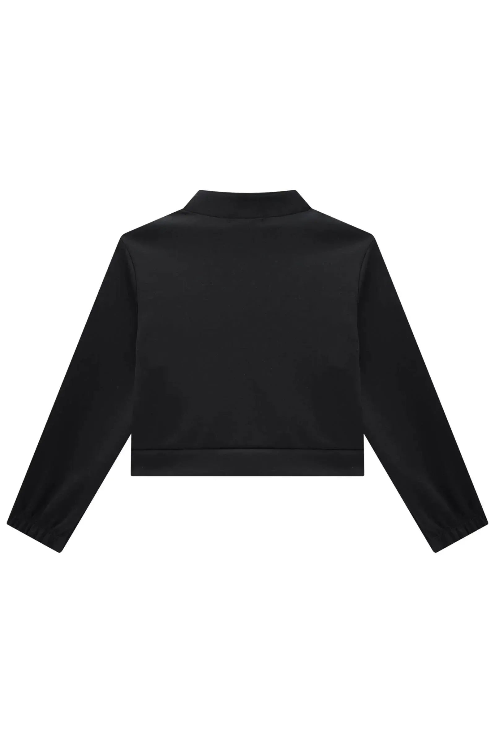 Jaqueta Boxy em Malha Tecno New 90860 Vic&Vicky Teen Menina