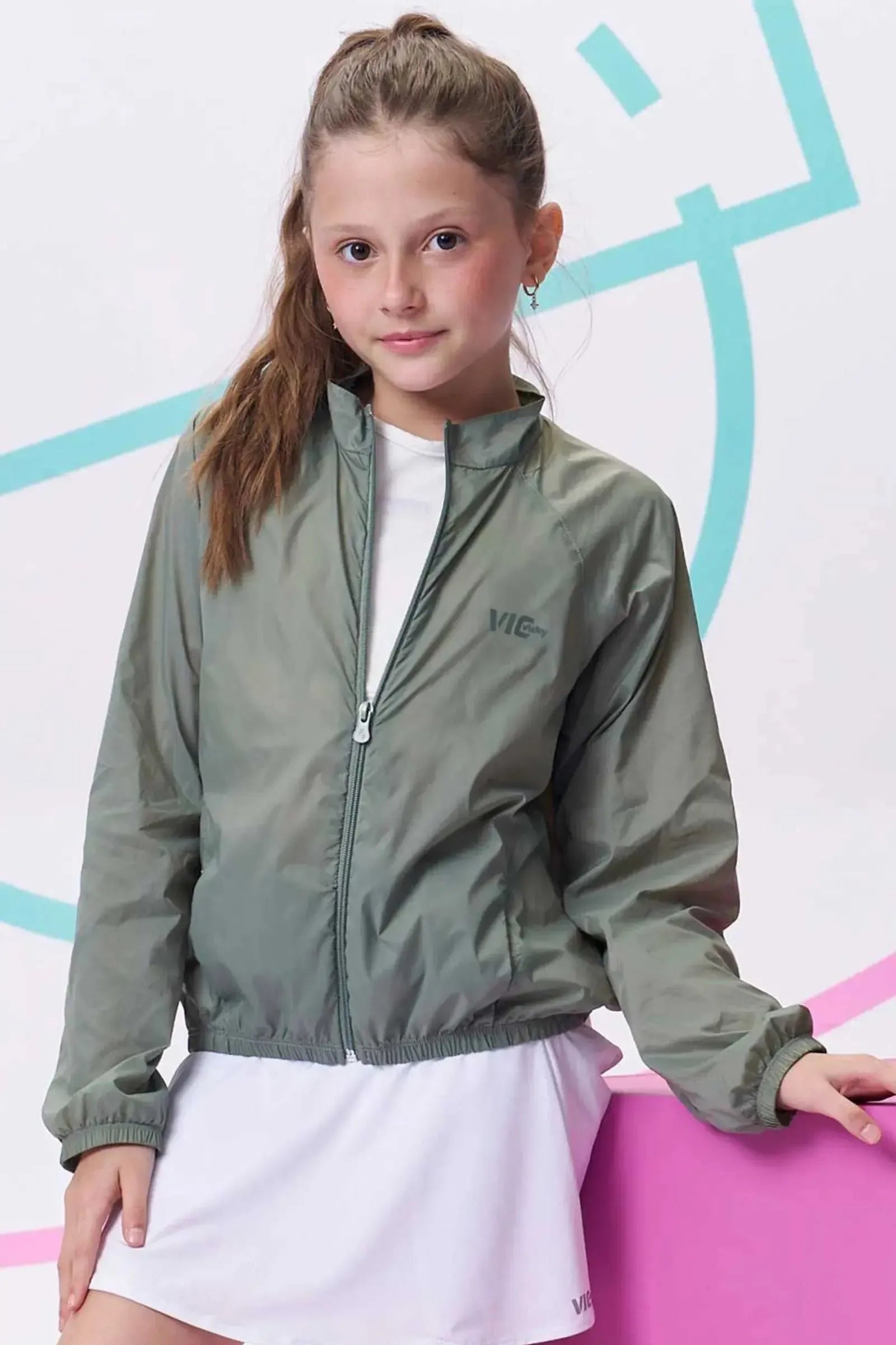 Jaqueta Corta Vento em Air Tech 96326 Vic&Vicky Teen Menina