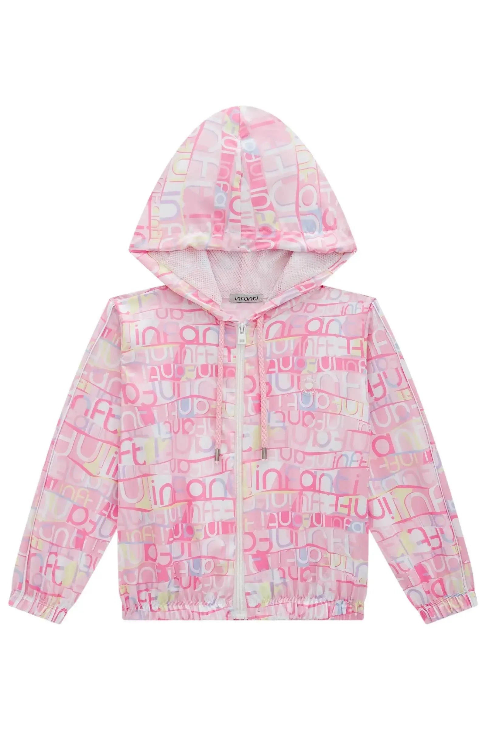 Jaqueta Corta Vento em Ergonomic 96472 Infanti Infantil Menina