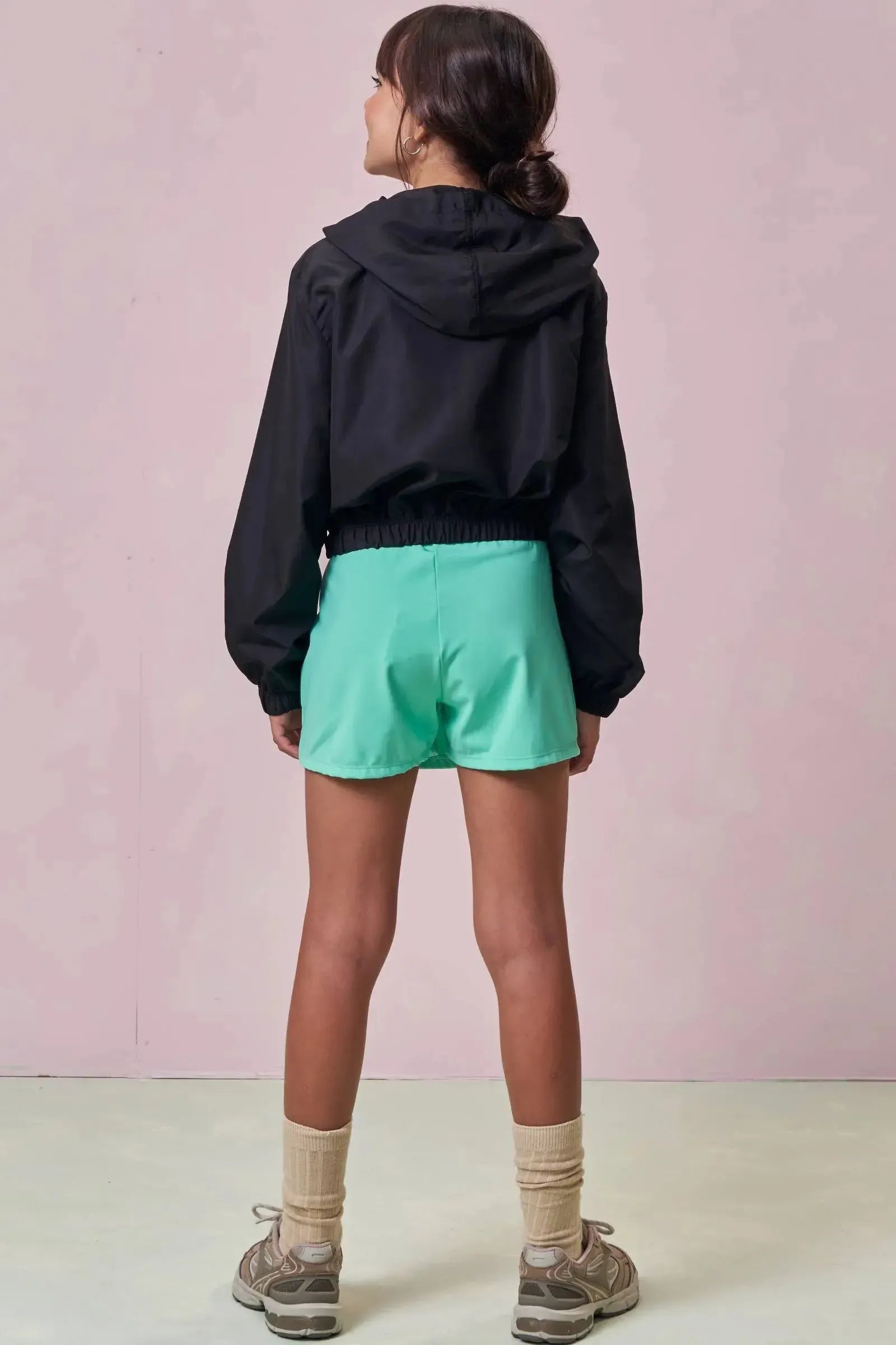 Jaqueta Corta Vento em Nylon 96477 Lilimoon Teen Menina