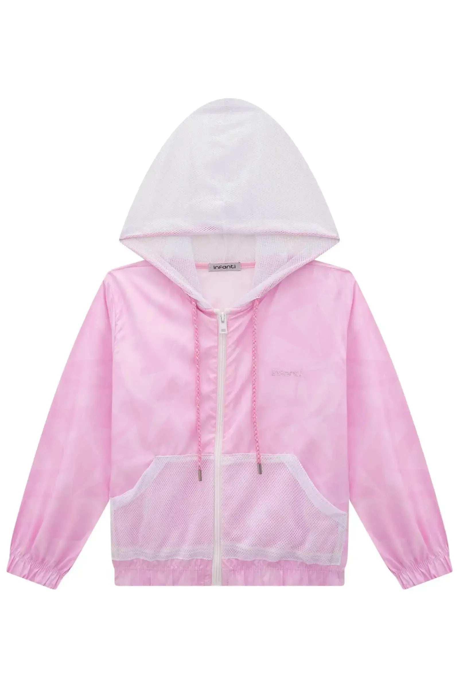 Jaqueta Corta Vento em Nylon 83534 Infanti Infantil Menina