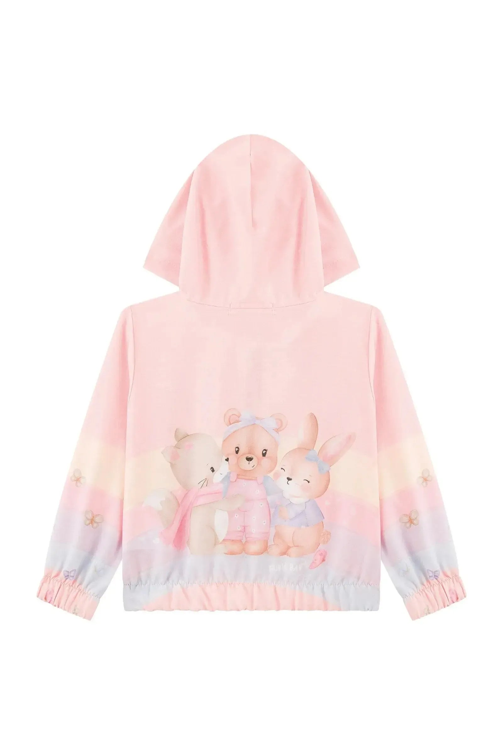 Jaqueta Corta Vento em Nylon Ergonomic com Elastano 90878 Kukiê Bebê Menina