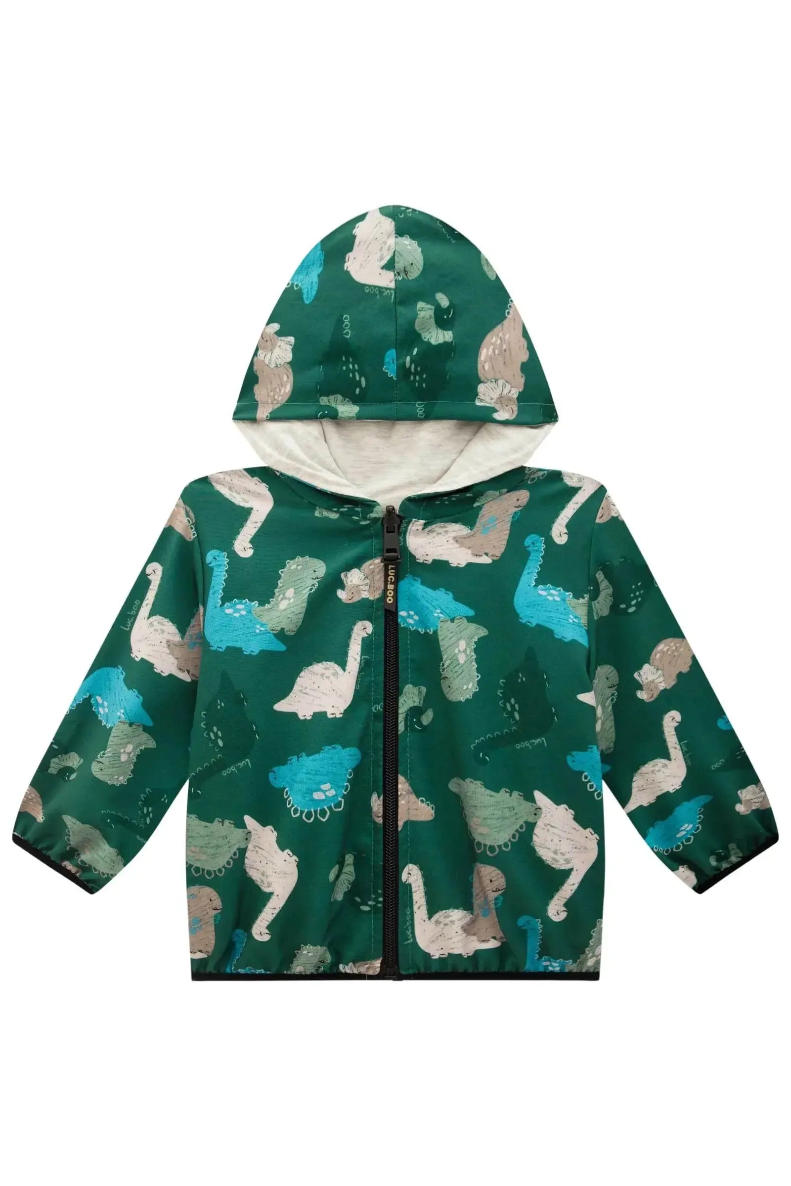 Jaqueta Corta Vento em Nylon Ergonomic com Elastano e Forro em Meia Malha 90730 LucBoo Bebê Menino