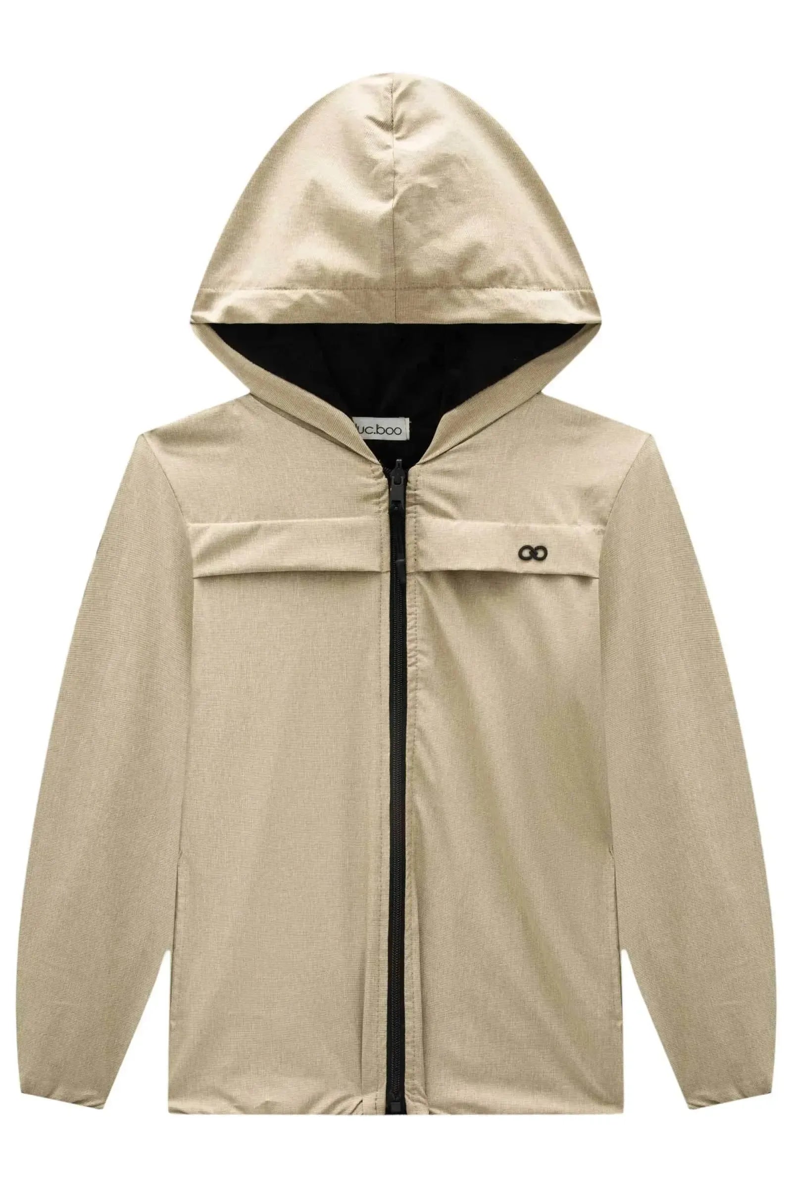 Jaqueta Corta Vento em Nylon Mesclado com Elastano 91823 LucBoo Infantil Menino