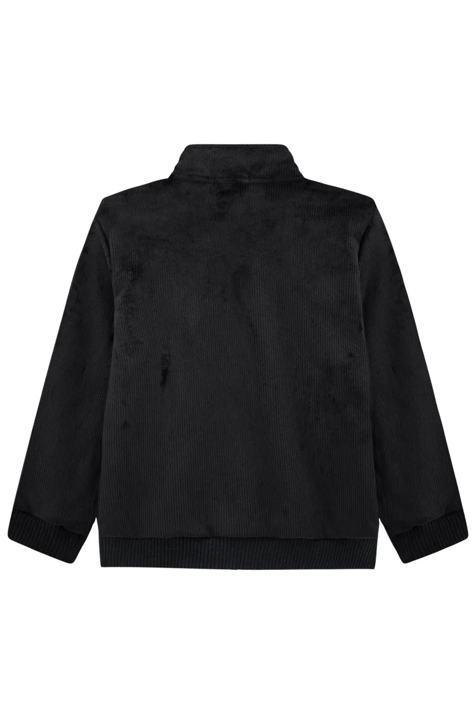 Jaqueta em Fleece Cotelê Dublado com Pelo Carneirinho 89723 LucBoo Infantil Menino