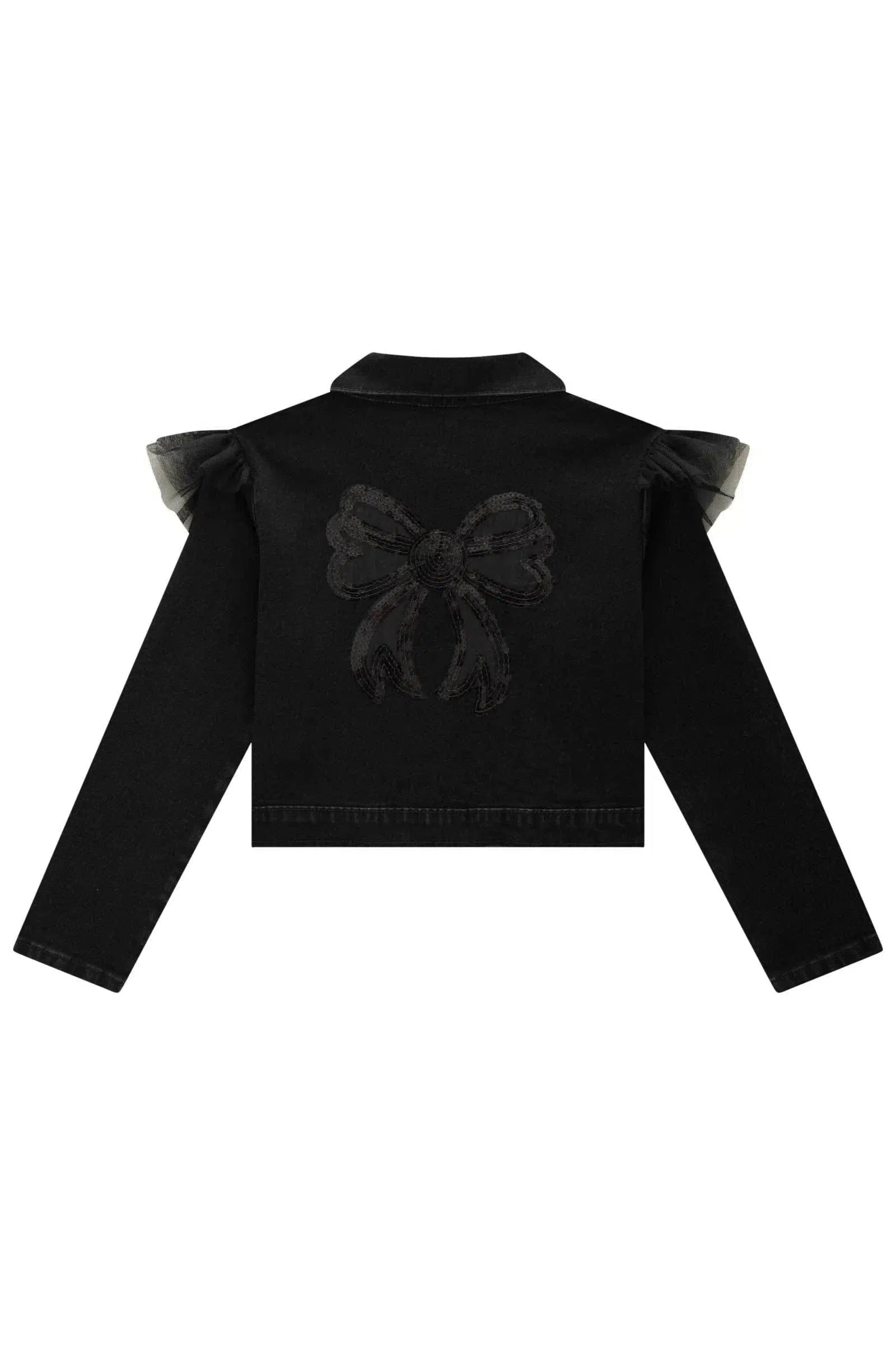 Jaqueta em Jeans com Elastano 79639 Infanti Infantil Menina